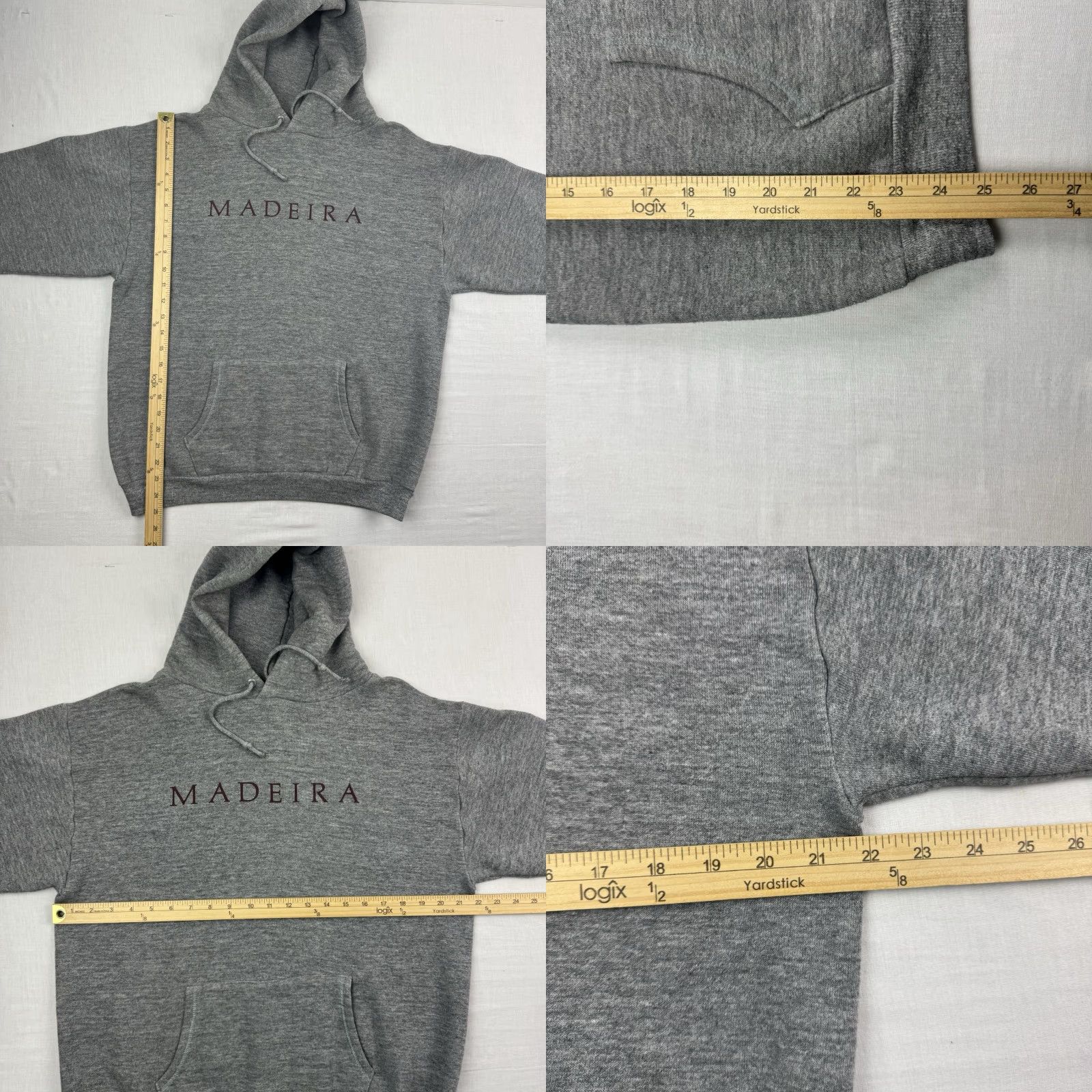 Vintage VINTAGE Wolf Sportswear Hoodie Adult XL Gray 1970s USA Pullover Mens Size US XL / EU 56 / 4 - 8 Thumbnail