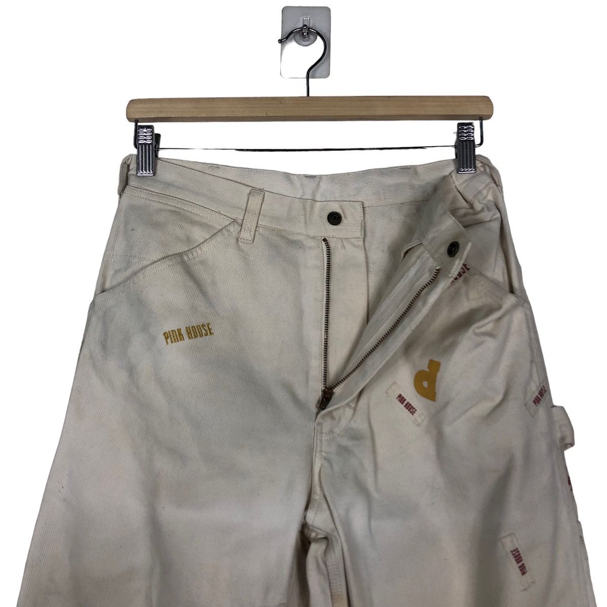 Hysteric Glamour 🔥Bush Pants Cargo Pocket Pink House Issey Miyake Size US 26 / EU 42 - 11 Thumbnail