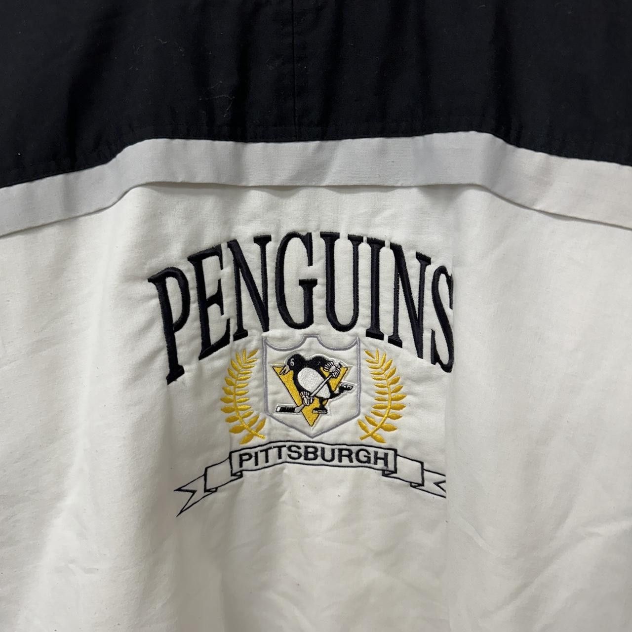 Logo 7 RARE Vintage Pittsburgh Penguins Quilted Jacket Men’s XL Size US XL / EU 56 / 4 - 6 Thumbnail