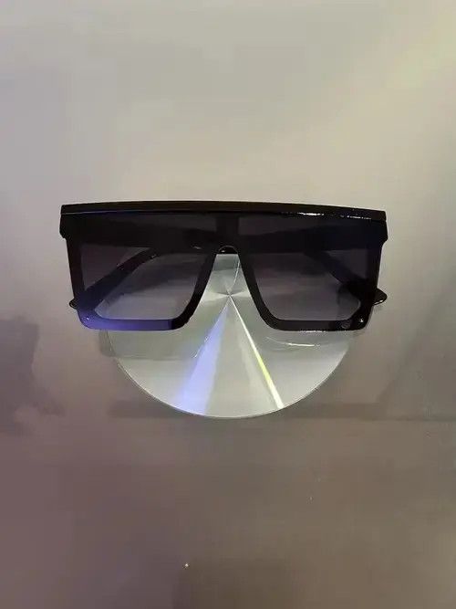 Other Oversized Tinted Sunglasses (black) Size ONE SIZE - 2 Thumbnail