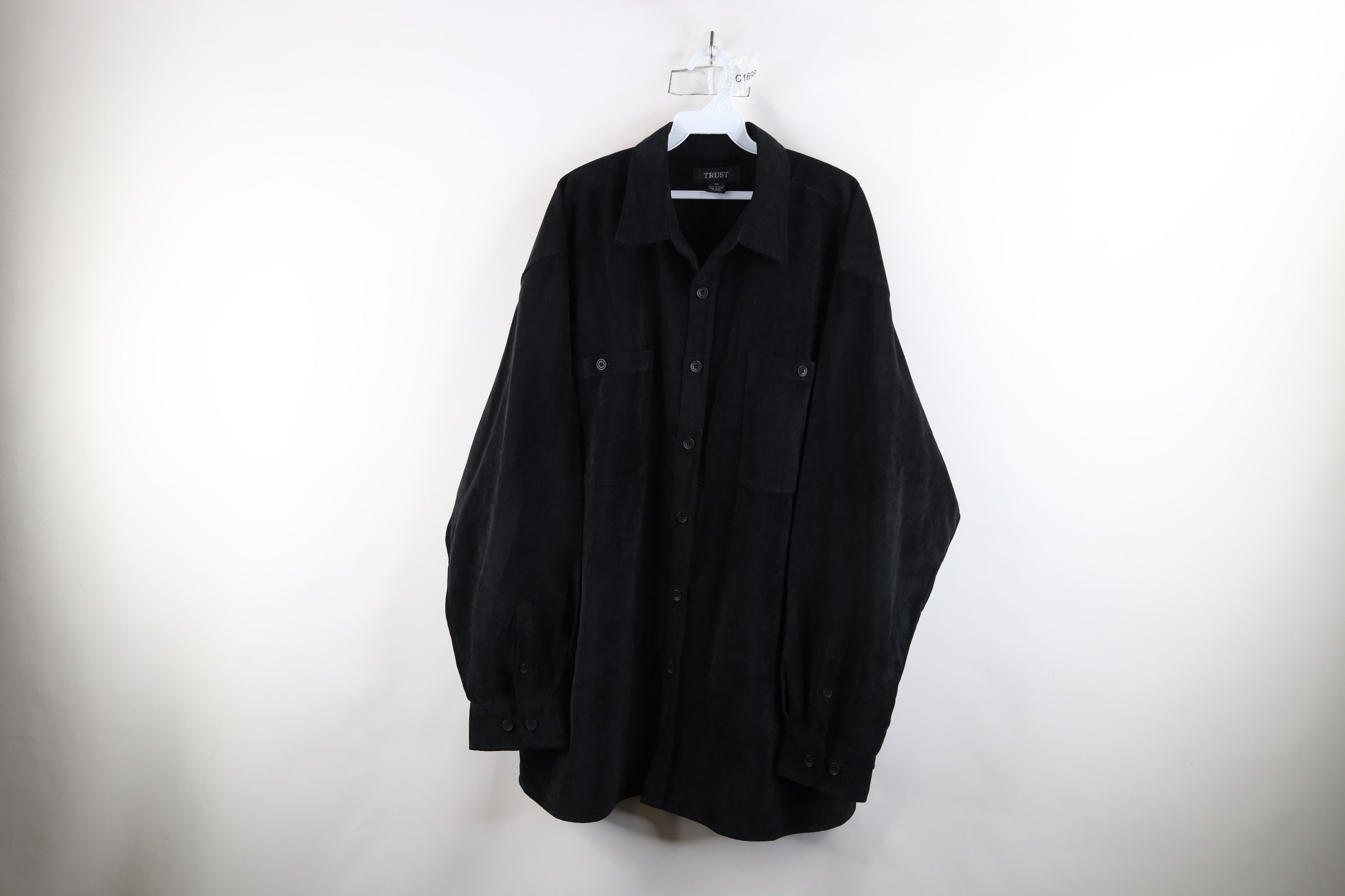 Vintage Vintage 90s Streetwear Heavyweight Corduroy Button Shirt Size US XXL / EU 58 / 5 - 1 Thumbnail