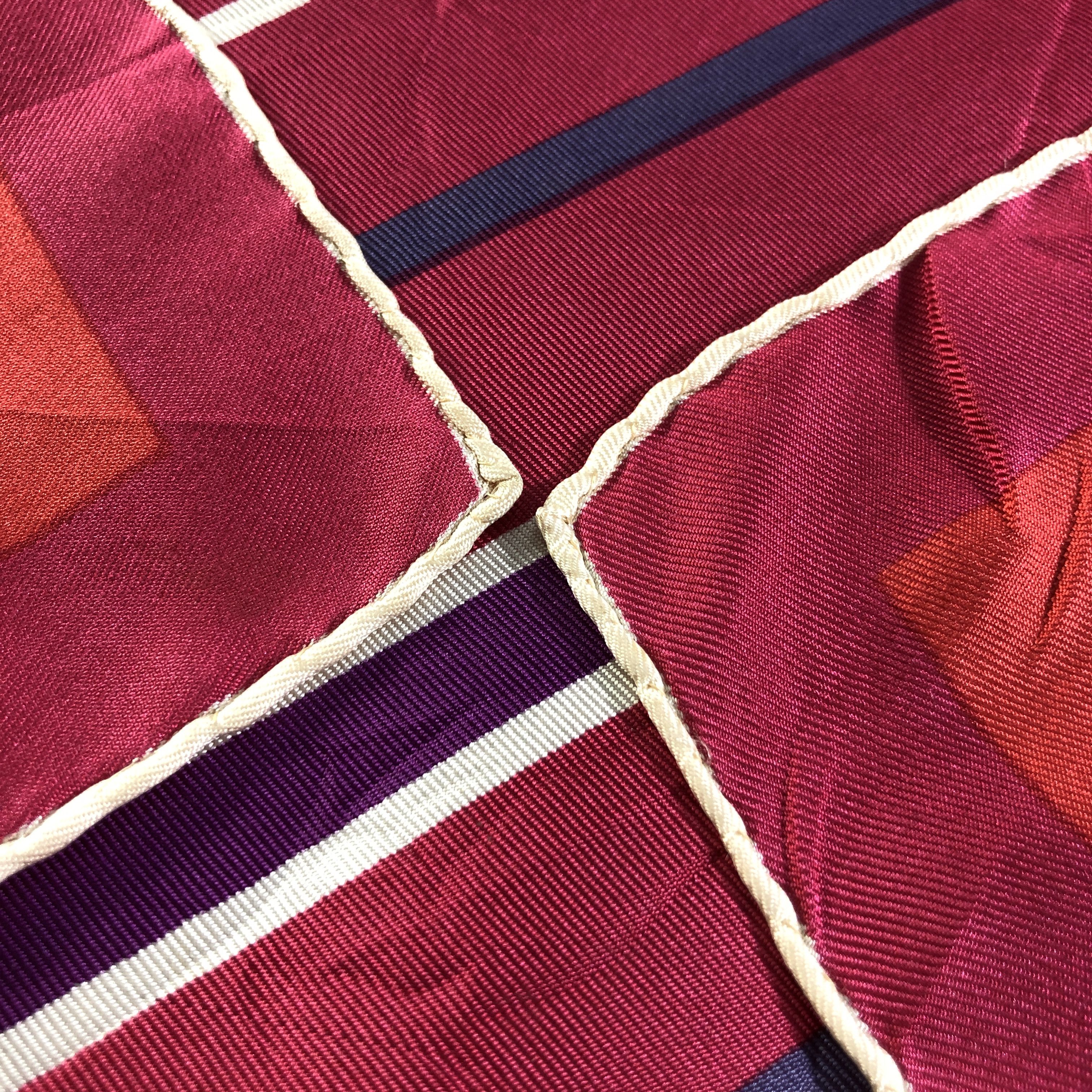 Lanvin Lanvin Luxury Design Hand Rolled Silk Scarf M1164 Size ONE SIZE - 5 Thumbnail