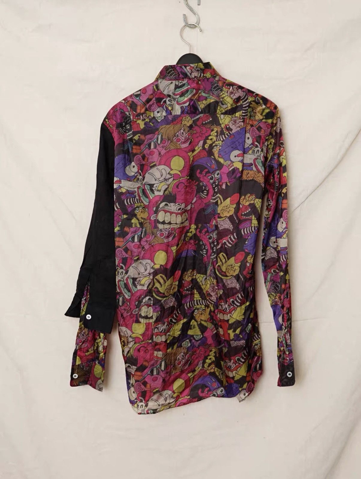 Comme des Garcons Comme des Garçons Panel Sleeve Vintage Graffiti Shirt Size US S / EU 44-46 / 1 - 7 Thumbnail