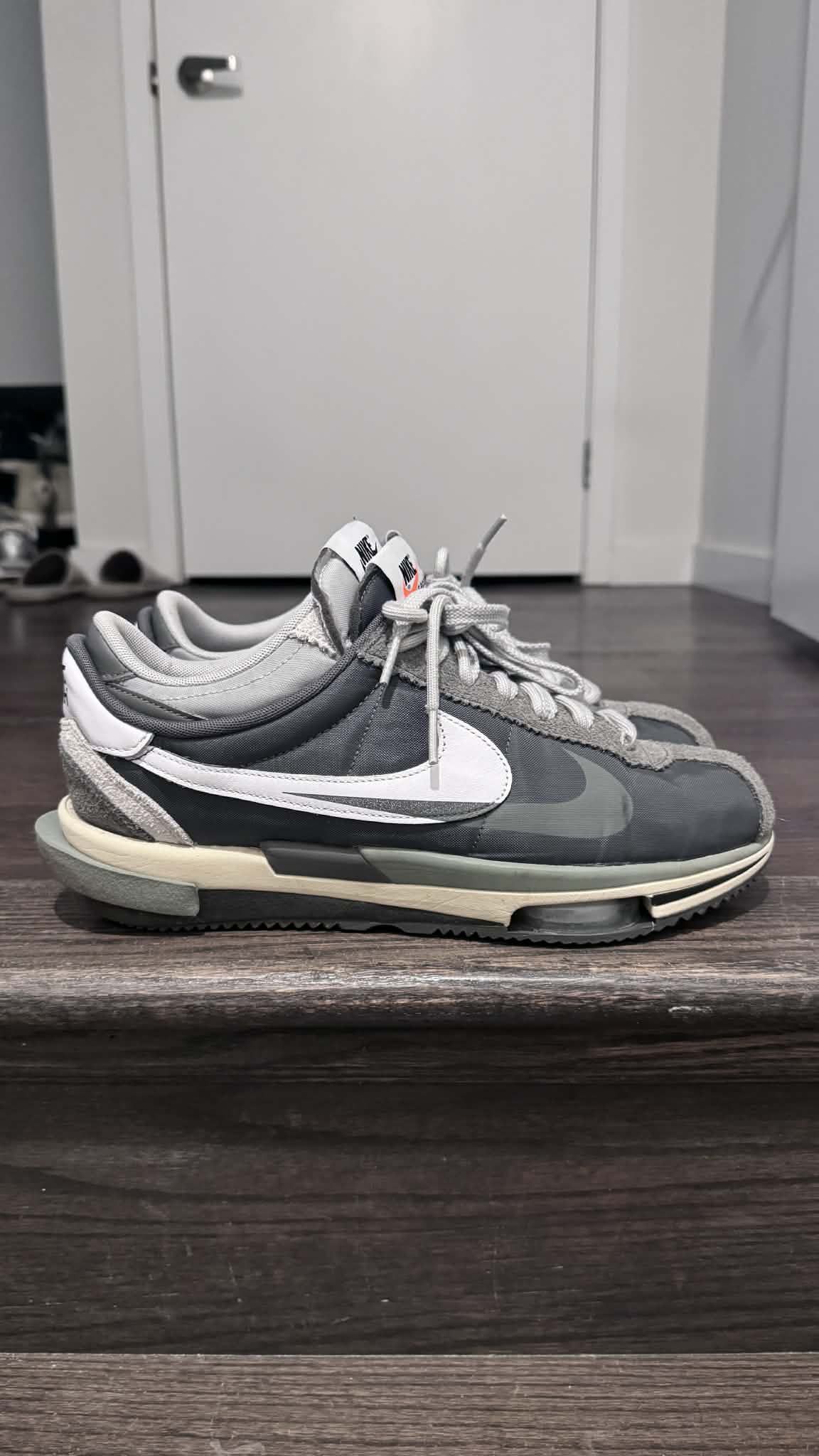 Nike × Sacai Nike sacai x Zoom Cortez SP Iron Grey Size US 10.5 / EU 43-44 - 2 Thumbnail