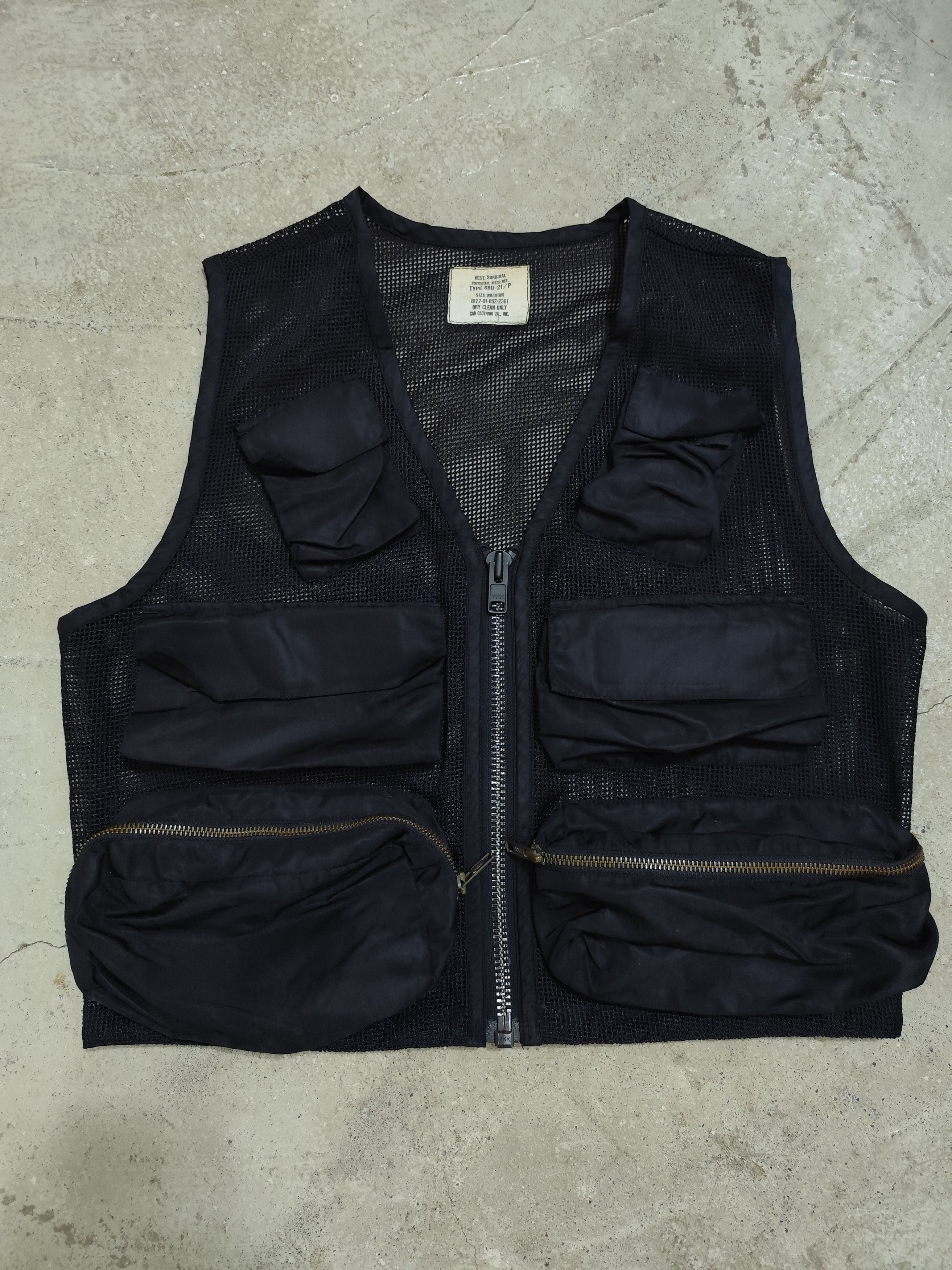Vintage Vintage military SRU-21/P survival vest mesh Size US L / EU 52-54 / 3 - 20 Thumbnail