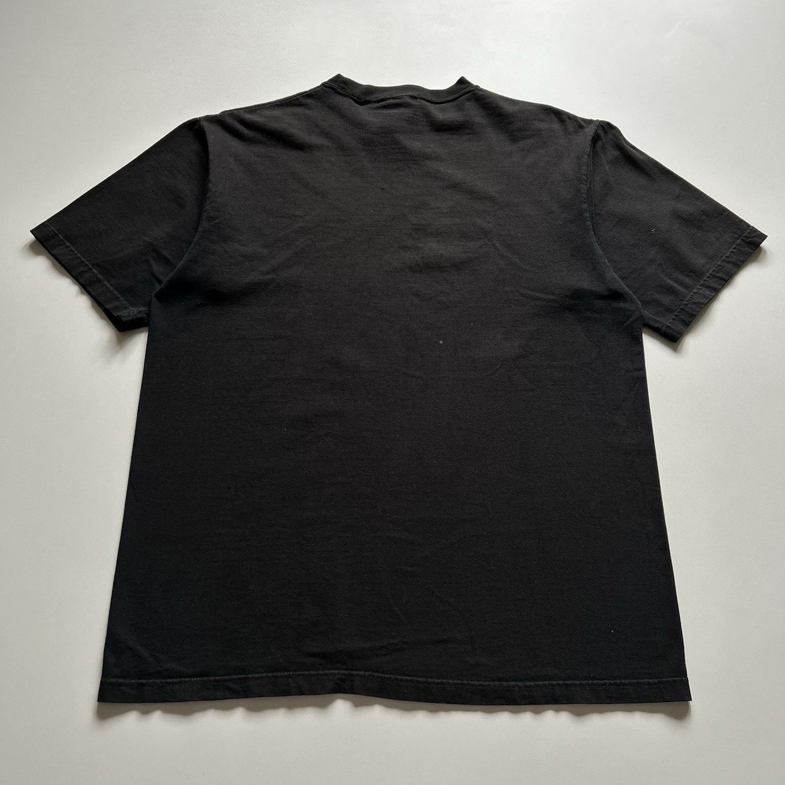 Denver Hayes Vintage Sun Faded Blank Black T Shirt Medium Relaxed Fit Y2K Size US M / EU 48-50 / 2 - 4 Thumbnail