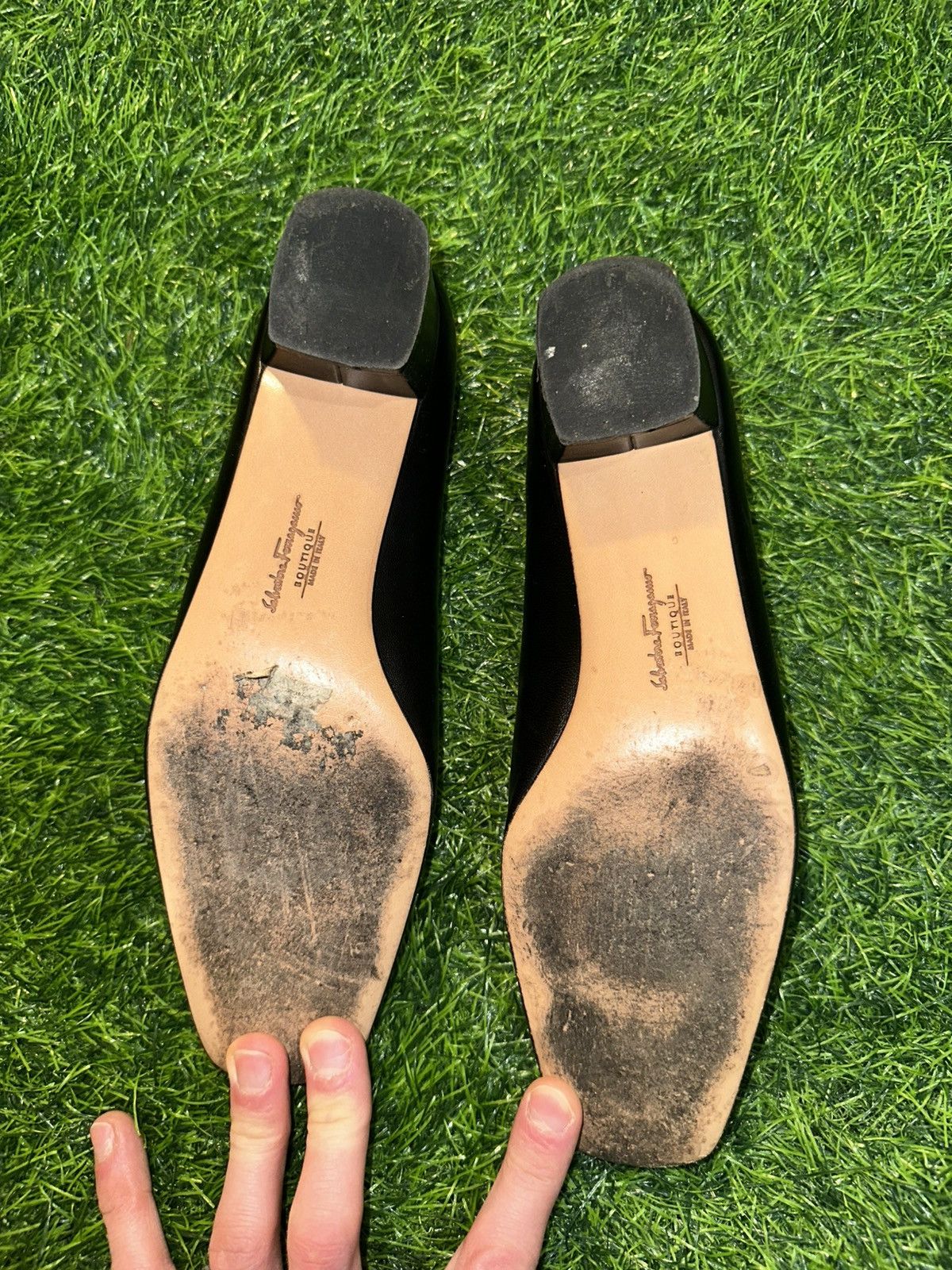 Salvatore Ferragamo Vintage Salvatore Ferragamo Heels Size 6.5 Size US 6.5 / IT 36.5 - 6 Thumbnail