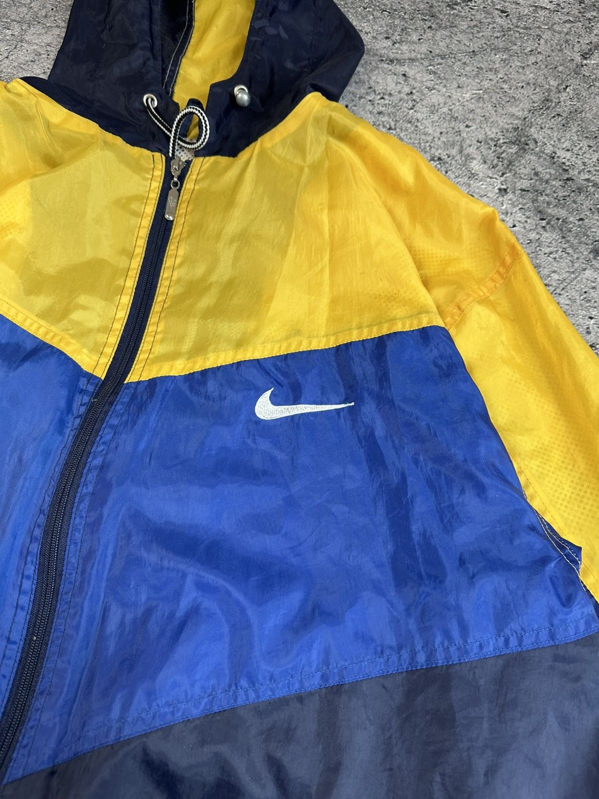 Nike × Vintage Vintage Nike big swoosh jacket - made in USA Size US XL / EU 56 / 4 - 4 Thumbnail