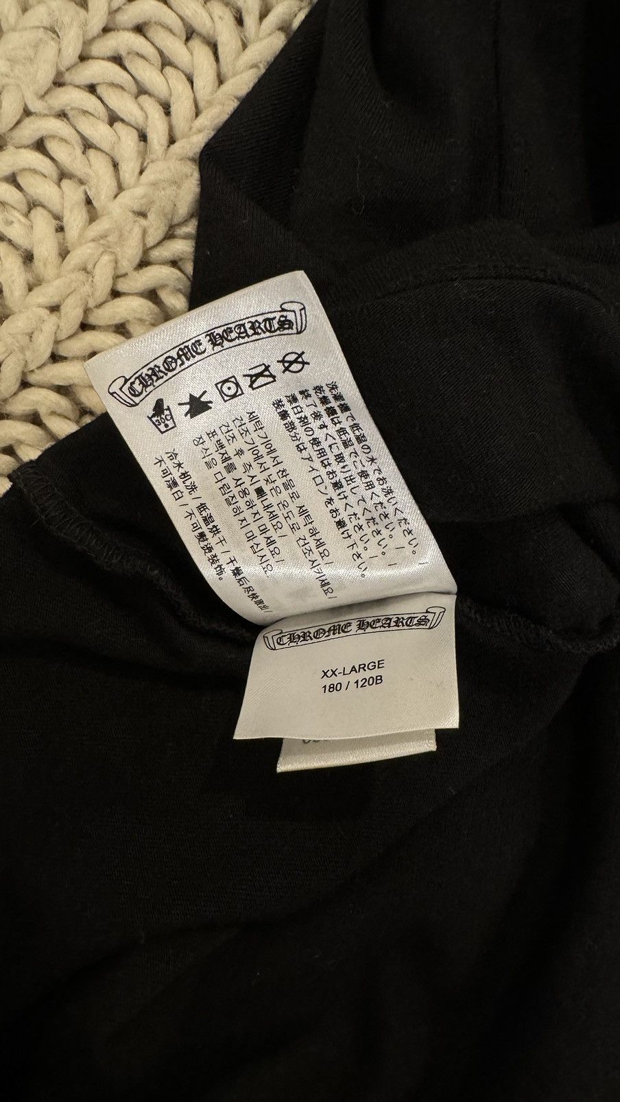 Chrome Hearts Chrome Hearts Scroll logo Fuck You Longsleeve Size US XXL / EU 58 / 5 - 5 Thumbnail