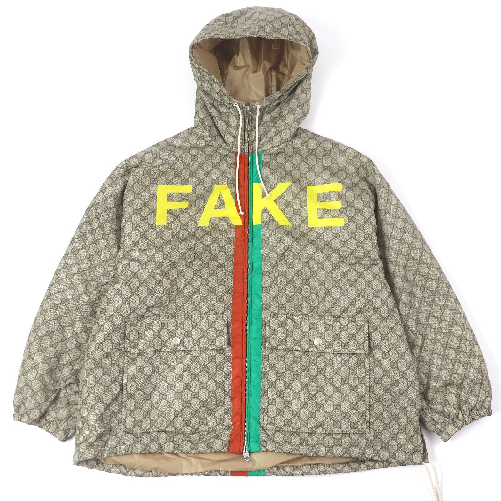 Gucci Gucci Gucci GG logo Nylon Jacket Others Outerwear 636391 DUTY FREE for USA Size ONE SIZE - 1 Thumbnail