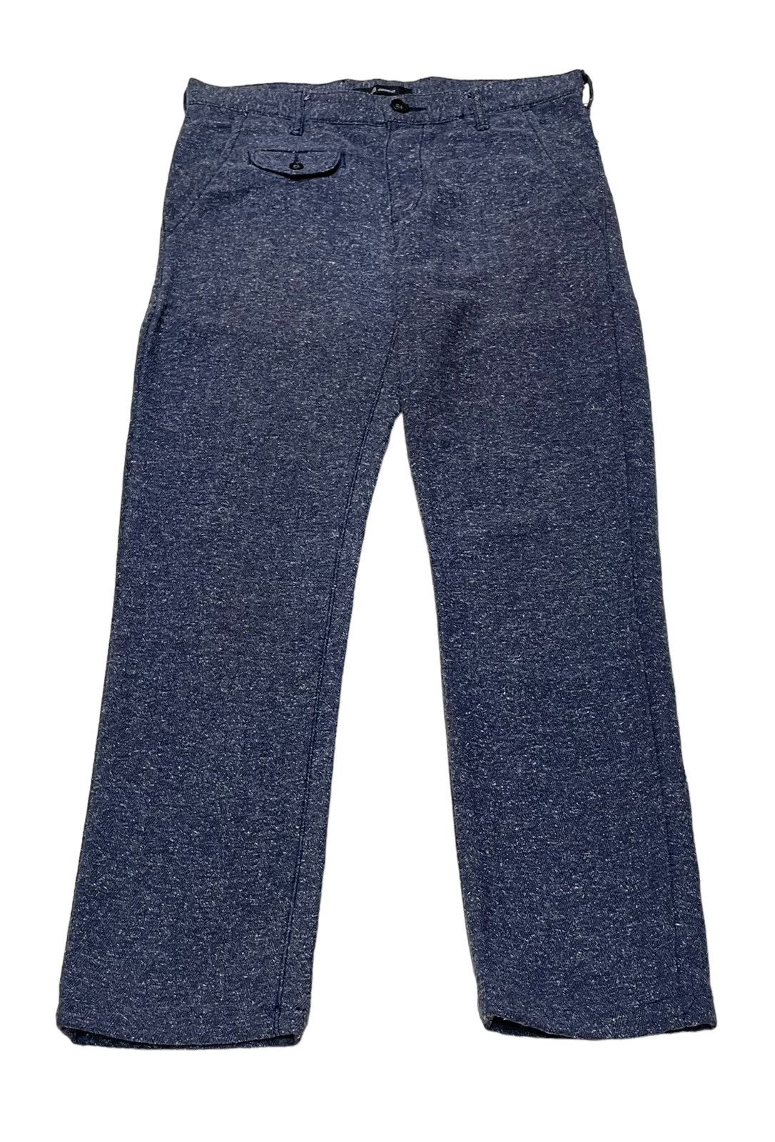 Japanese Brand × Johnbull × Vintage Vintage Japanese Brand Johnbull Salt & Pepper Pants 1990s Size US 33 - 1 Thumbnail
