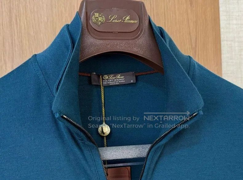 Loro Piana Loro Piana Thick Knit Zip Jacket. Size US S / EU 44-46 / 1 - 3 Thumbnail