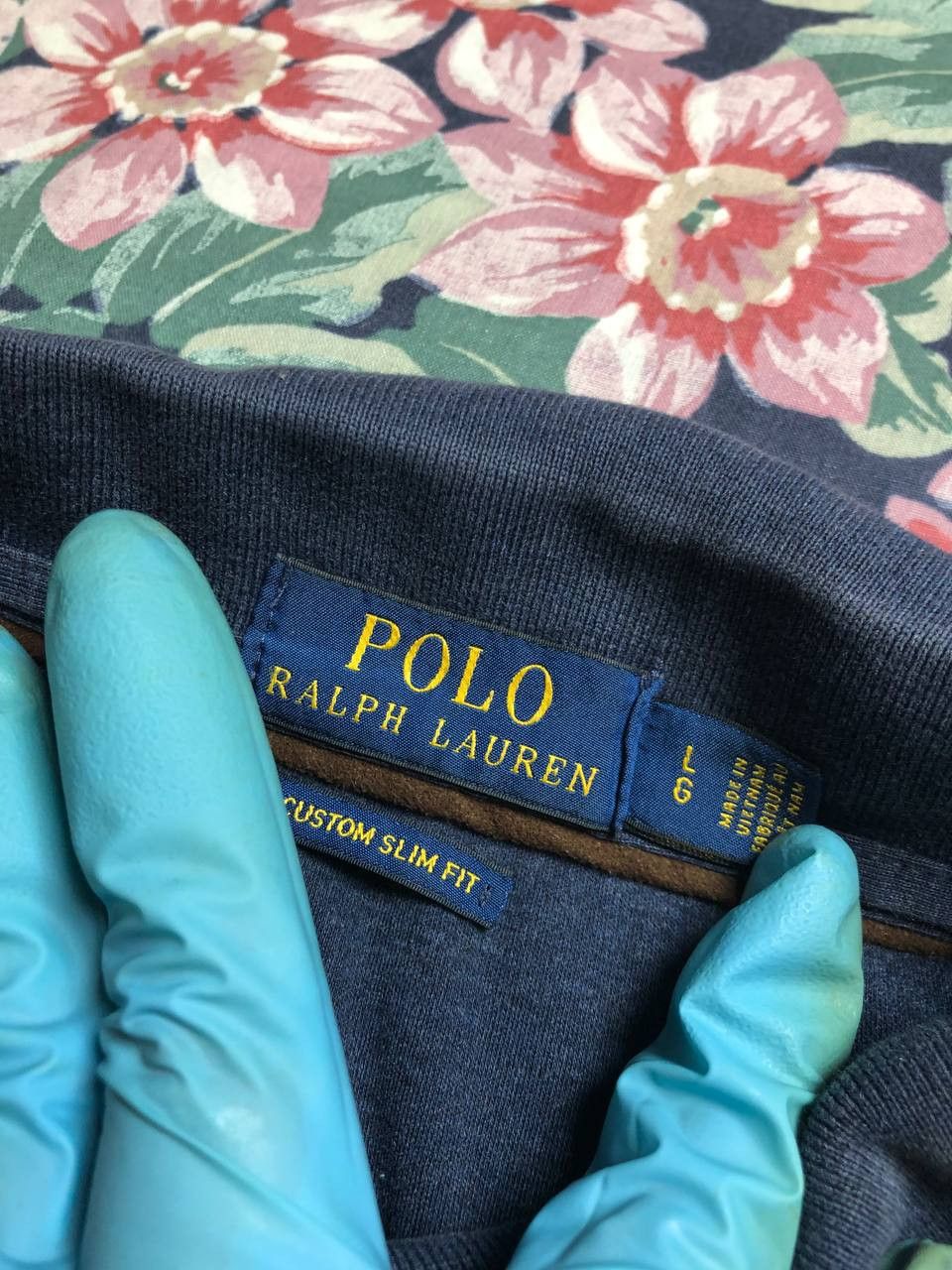Polo Ralph Lauren Vintage Polo Ralph Lauren Custom Slim Fit Long Sleeve Size L Size US L / EU 52-54 / 3 - 2 Thumbnail
