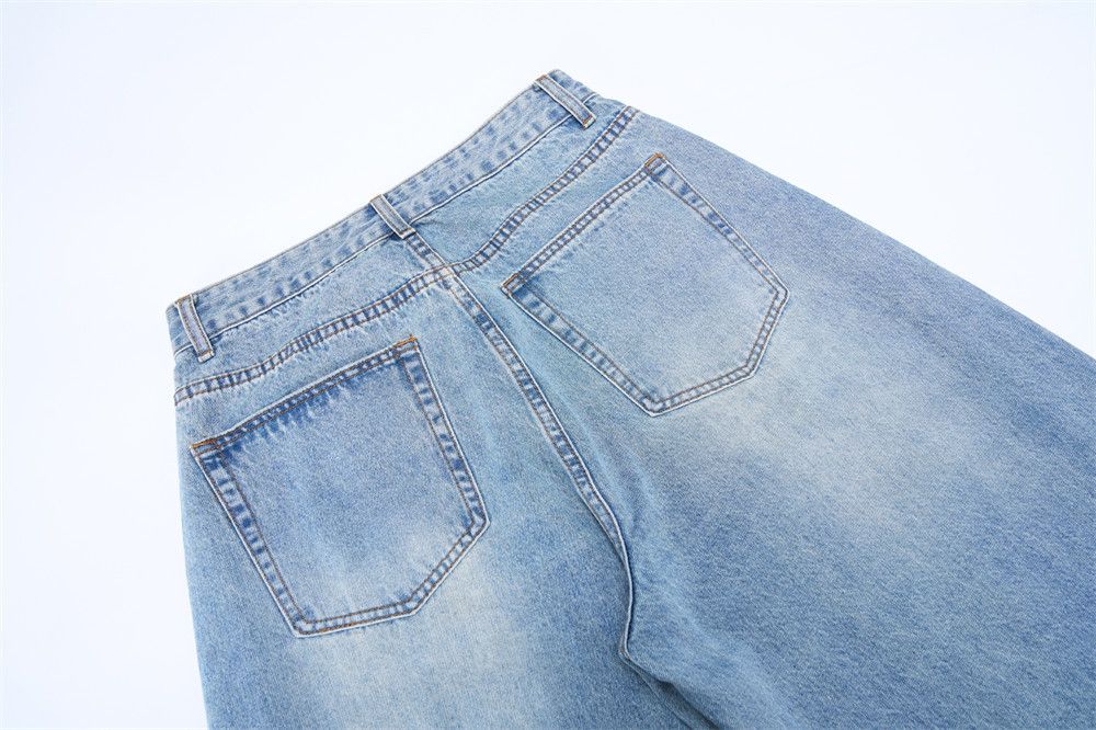 Vintage Men's vintage punk washed distressed scimitar jeans y2k Size US 32 / EU 48 - 5 Thumbnail