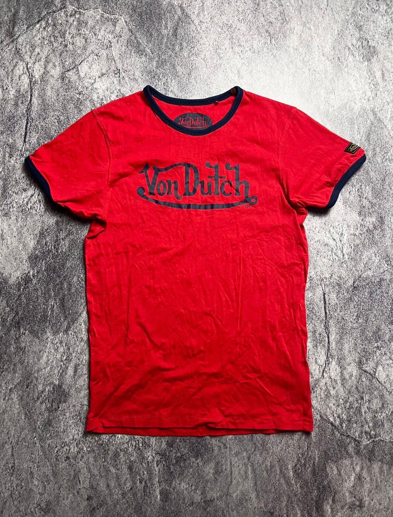 Von Dutch Y2K Von Dutch motorcycle vintage big logo Japan style tee Size US S / EU 44-46 / 1 - 1 Thumbnail