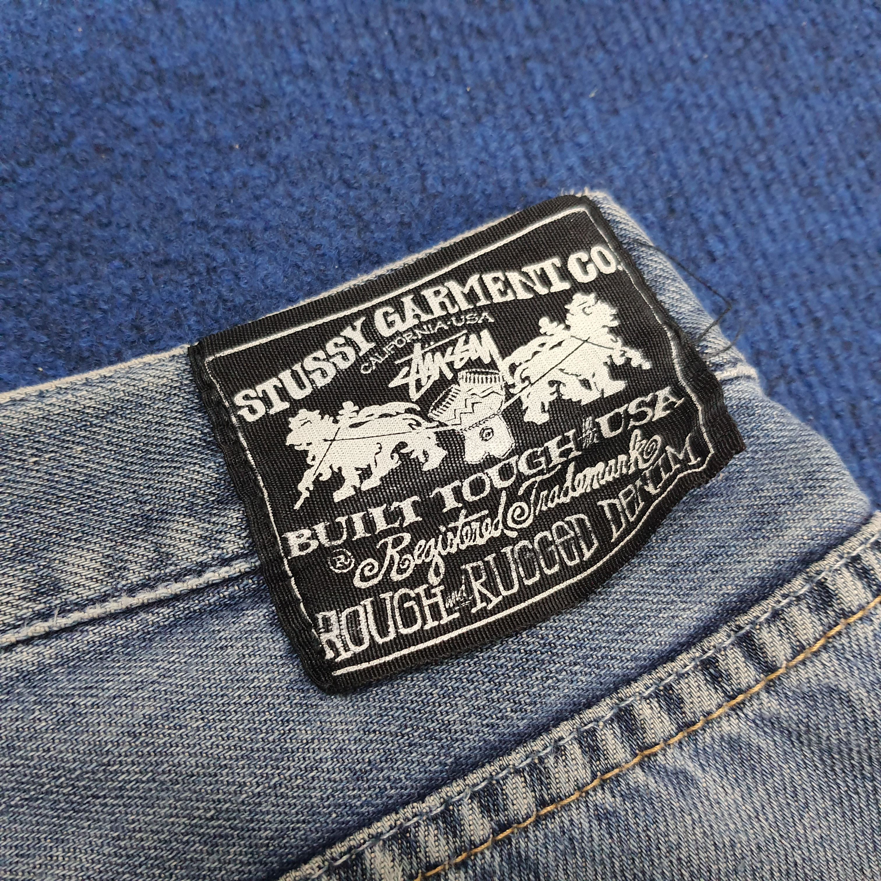 Stussy × Vintage Vintage Stussy Custom Logo Streetwear Jeans Size US 36 / EU 52 - 3 Thumbnail
