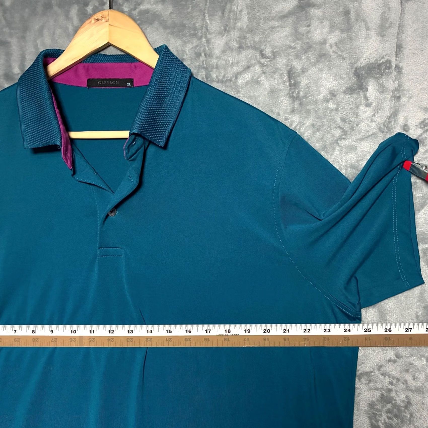 Vintage EUC GREYSON Teal Performance Polo Shirt Golf Athleisure Men's XL Size US XL / EU 56 / 4 - 7 Thumbnail