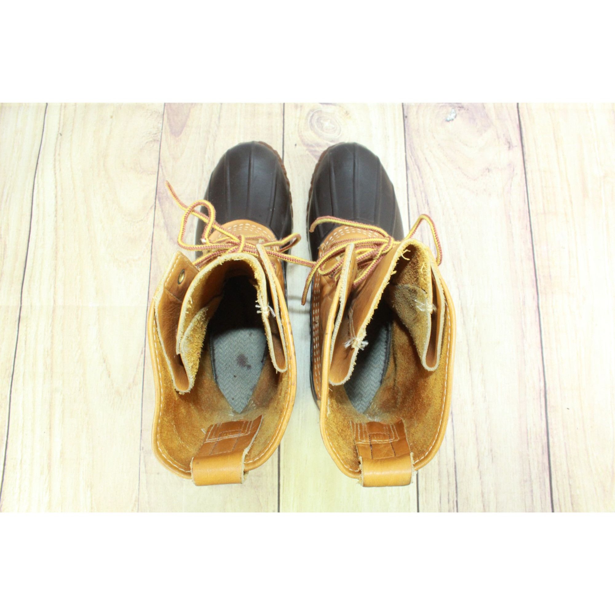 L.L. Bean Vintage LL Bean Women’s Unlined Maine Hunting Duck Boots Size US 9 / IT 39 - 10 Thumbnail