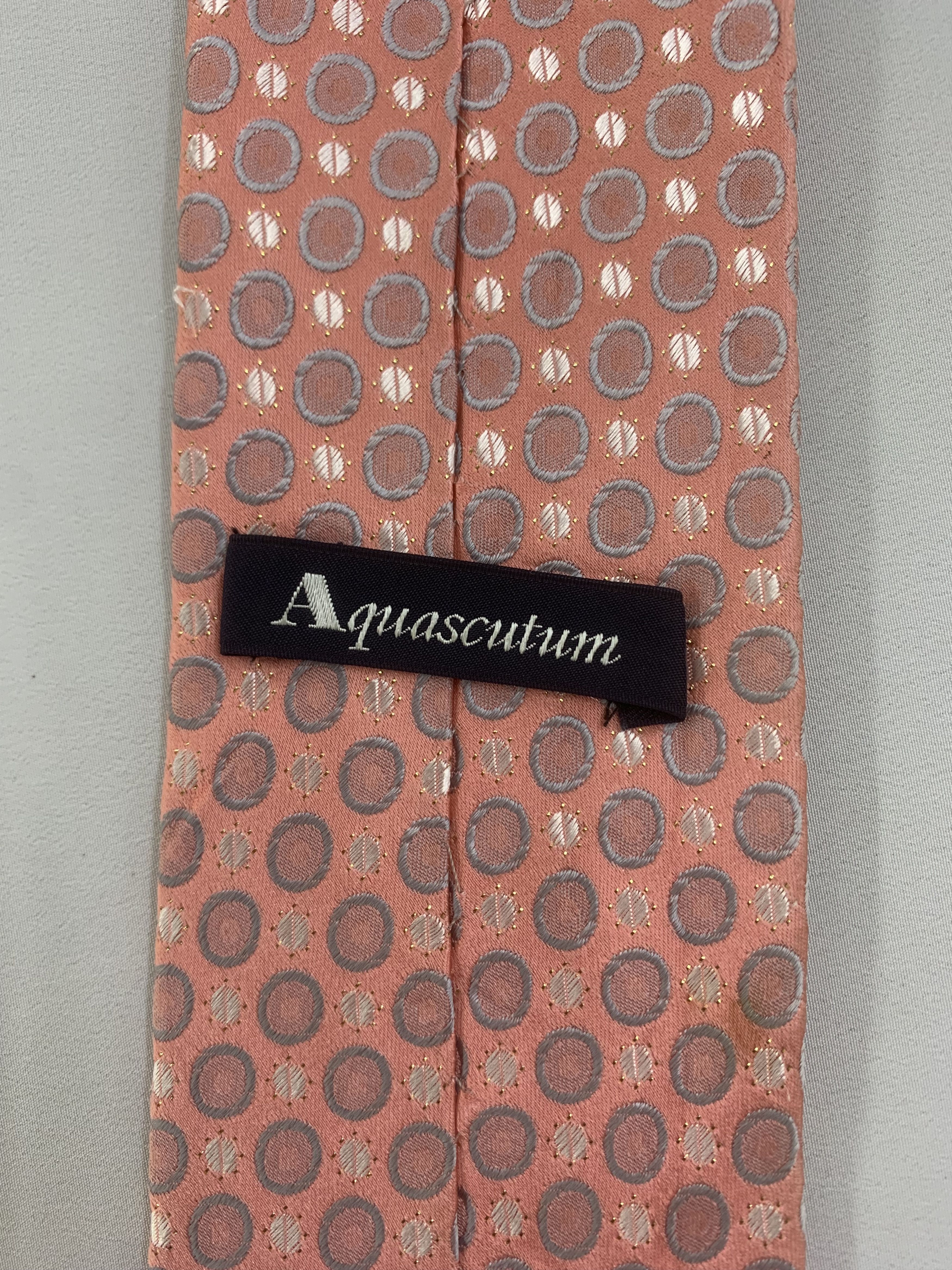 Aquascutum Aquascutum silk tie NT1006 Size ONE SIZE - 4 Thumbnail