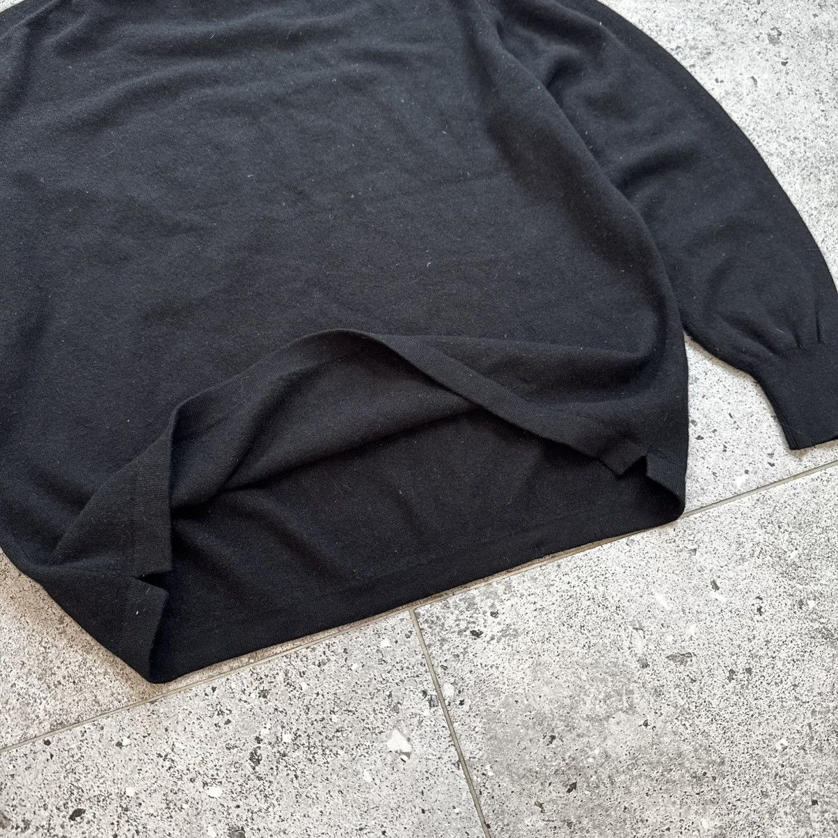 Loro Piana Loro Piana Men's Vintage Cashmere Black Pullover Sweater Size US XL / EU 56 / 4 - 4 Thumbnail