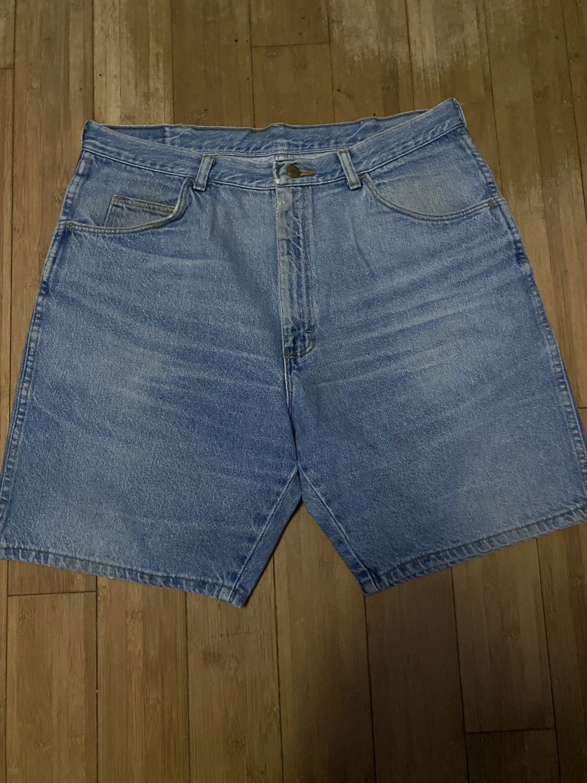 Wrangler Baggy Wrangler Jorts Size US 35 - 3 Thumbnail