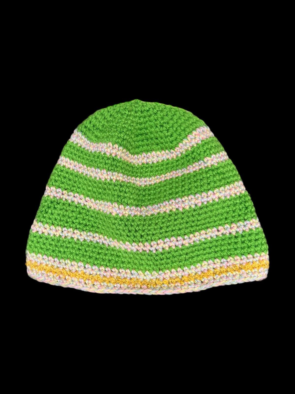 Japanese Brand × Kapital × Vintage Crochet Knitted Handmade Beanie Hats Rare ☠️☠️ Size ONE SIZE - 1 Thumbnail