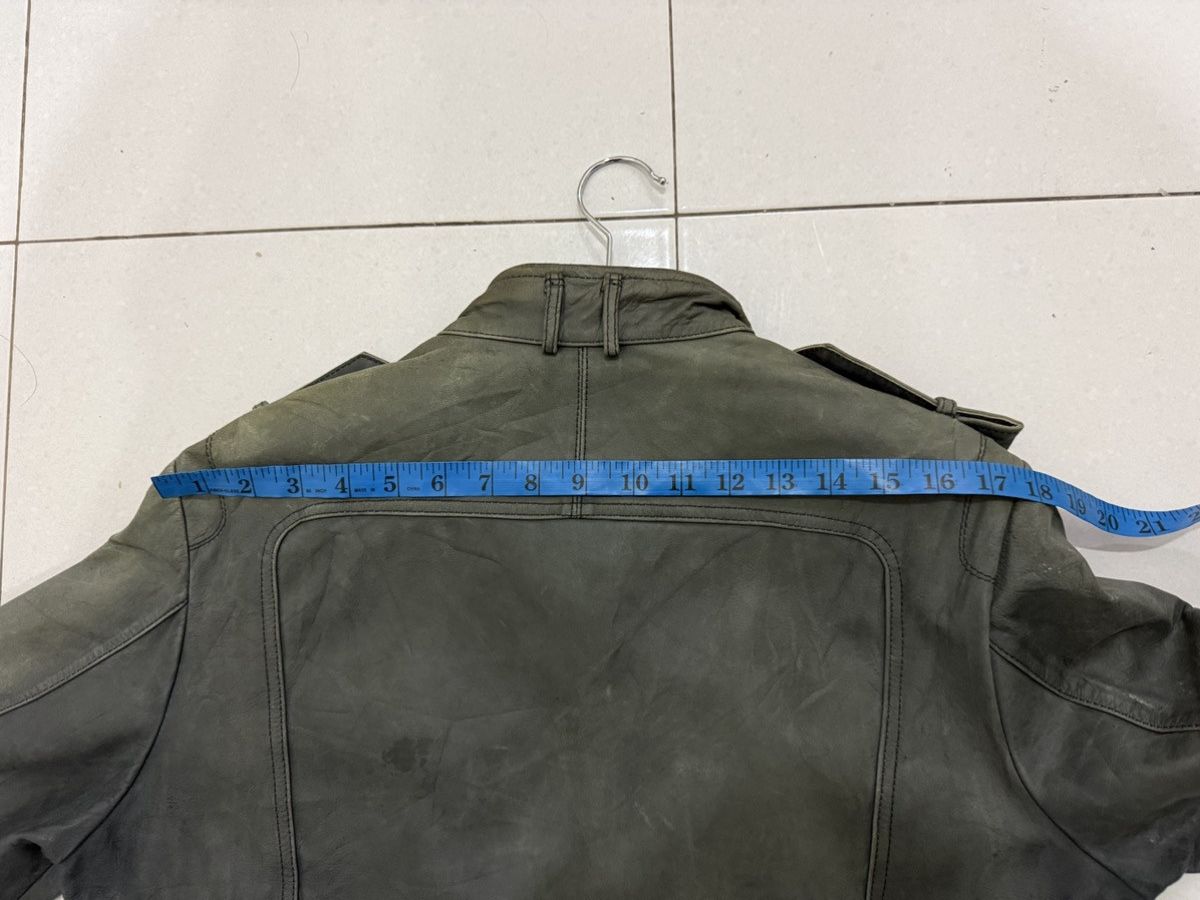 Caruso VTG CARUSO M65 Leather Jacket Size US L / EU 52-54 / 3 - 17 Thumbnail