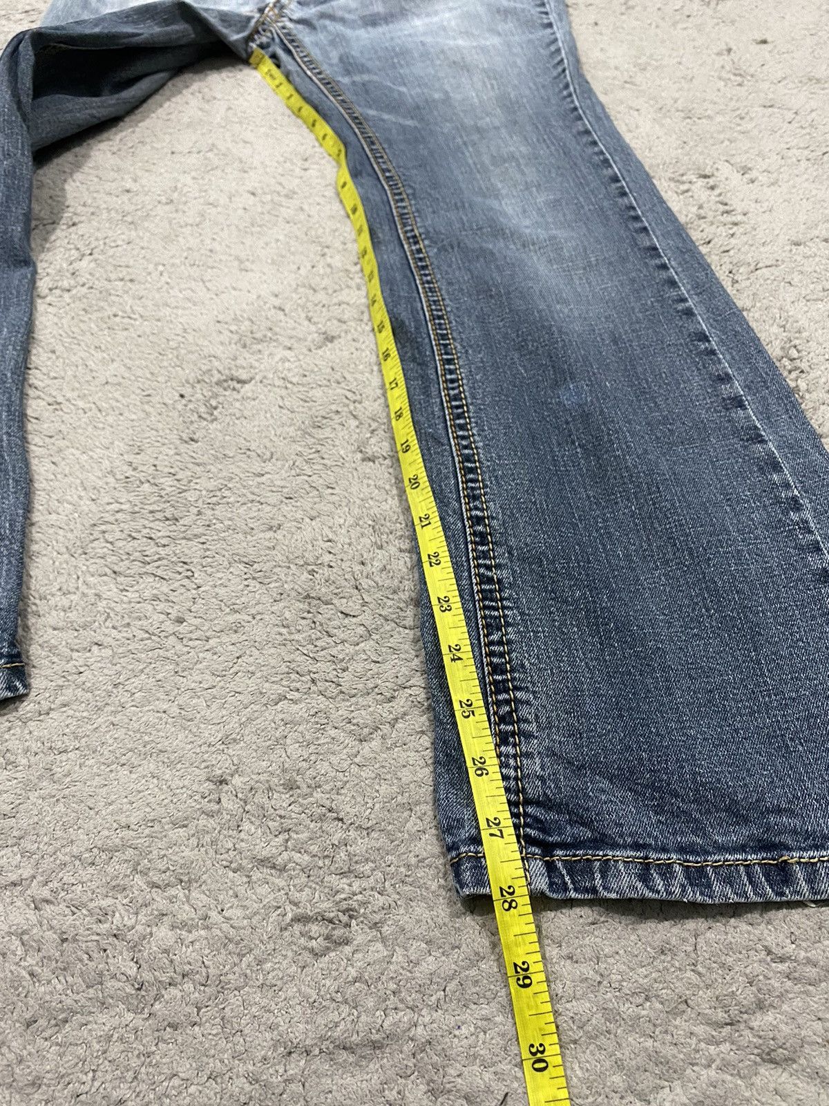 Japanese Brand Hiromichi Nakano Flared Jeans Denim Size US 30 / EU 46 - 17 Thumbnail