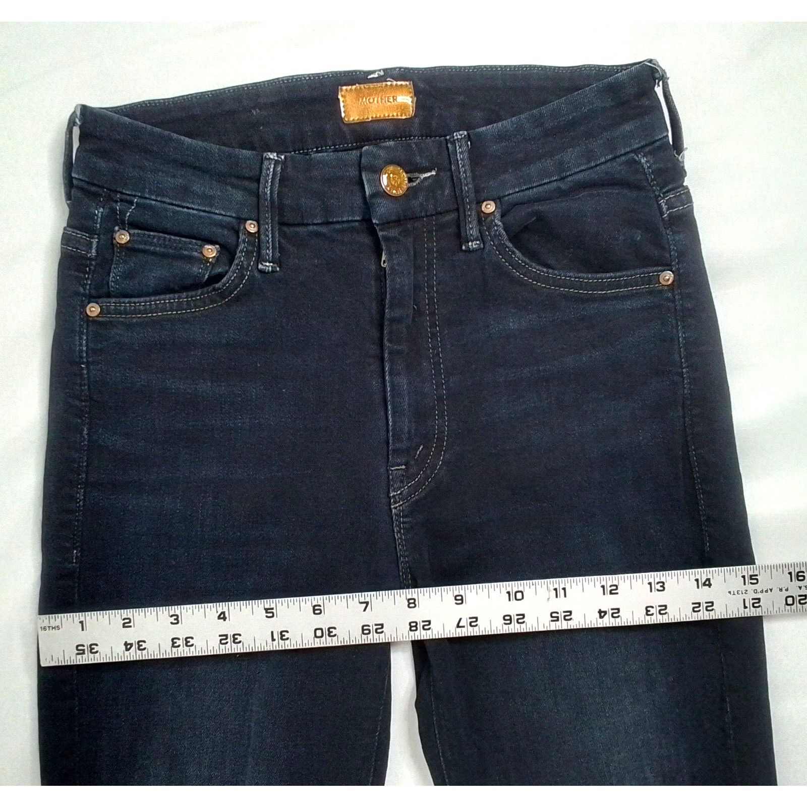 MOTHER Mother Denim Women's High Waisted Looker Jeans Size 24 Size 24" / US 00 / IT 34 - 13 Thumbnail