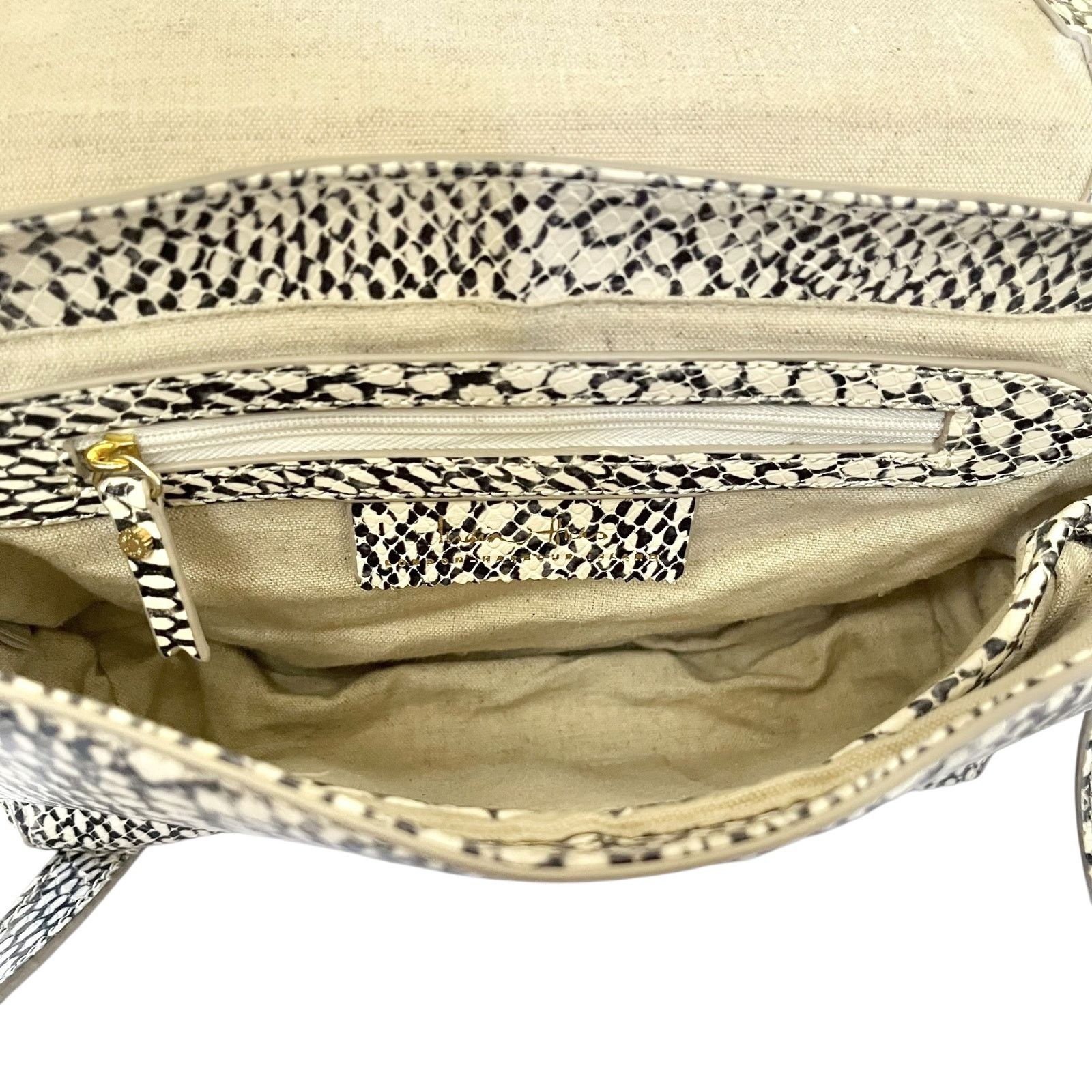 Other India Hicks Lady P Snake Print Leather Handbag Crossbody Size ONE SIZE - 4 Thumbnail