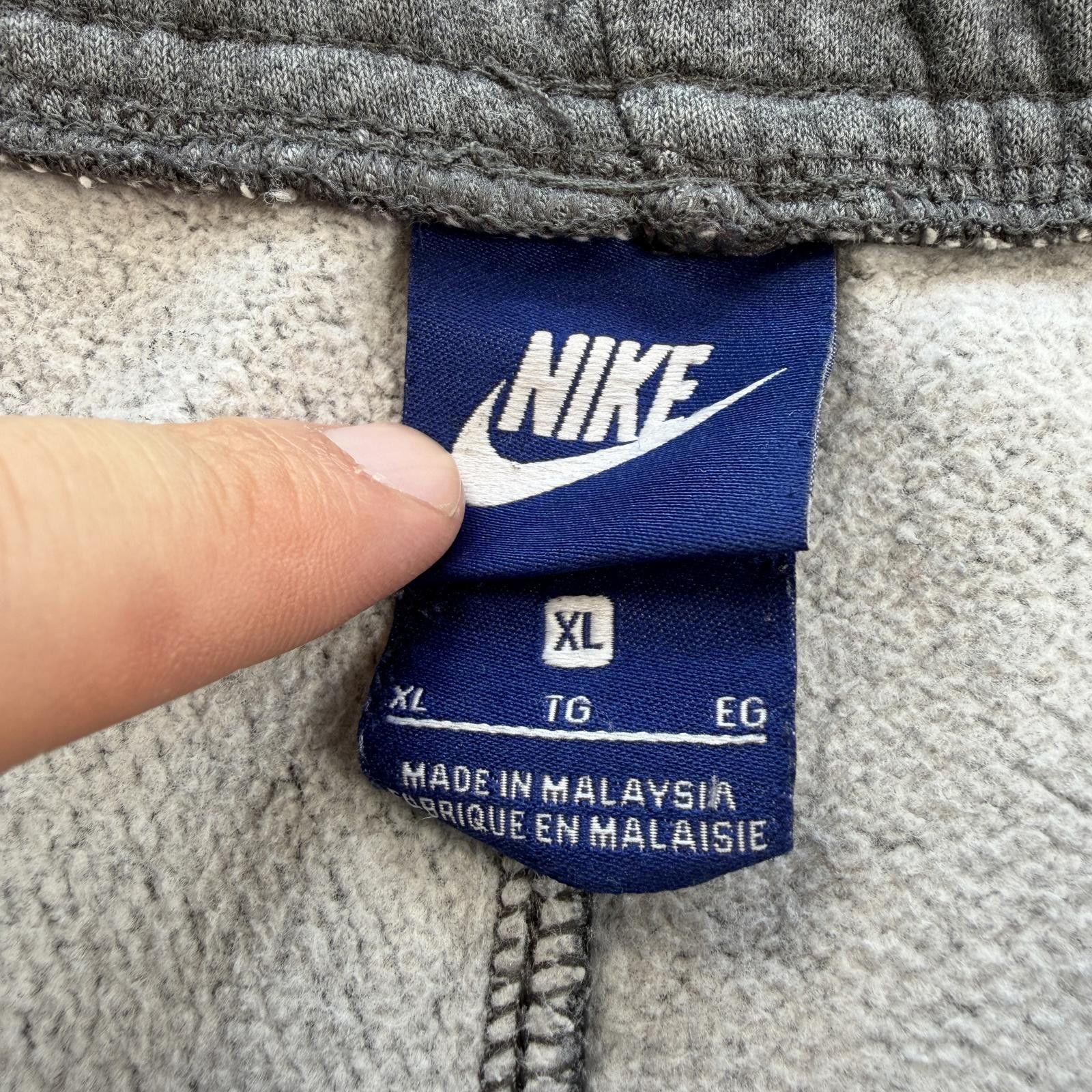 Nike Nike Gray Mens Embroidered Logo Sweatpants Fleece Joggers Size US 36 / EU 52 - 5 Thumbnail