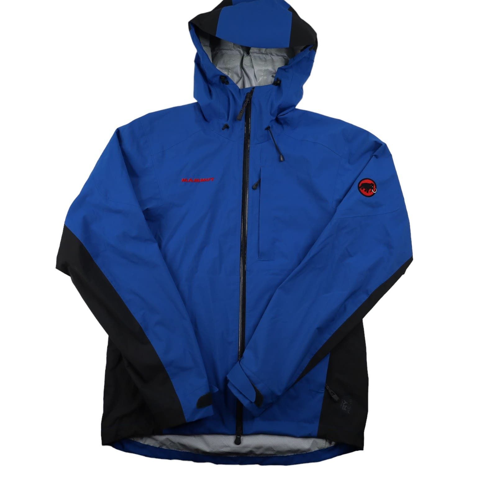 image of Mammut Dry Tech Premium Water Proof Windbreaker Jacket in Blue, Men's (Size Small)