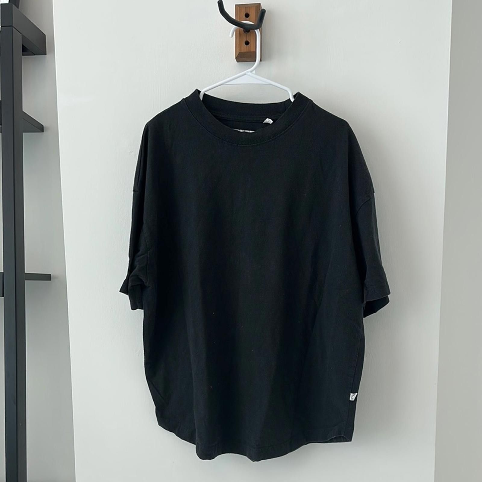 Standard Cloth Black Short Sleeve Cotton Tee Relaxed Fit Size US L / EU 52-54 / 3 - 1 Thumbnail