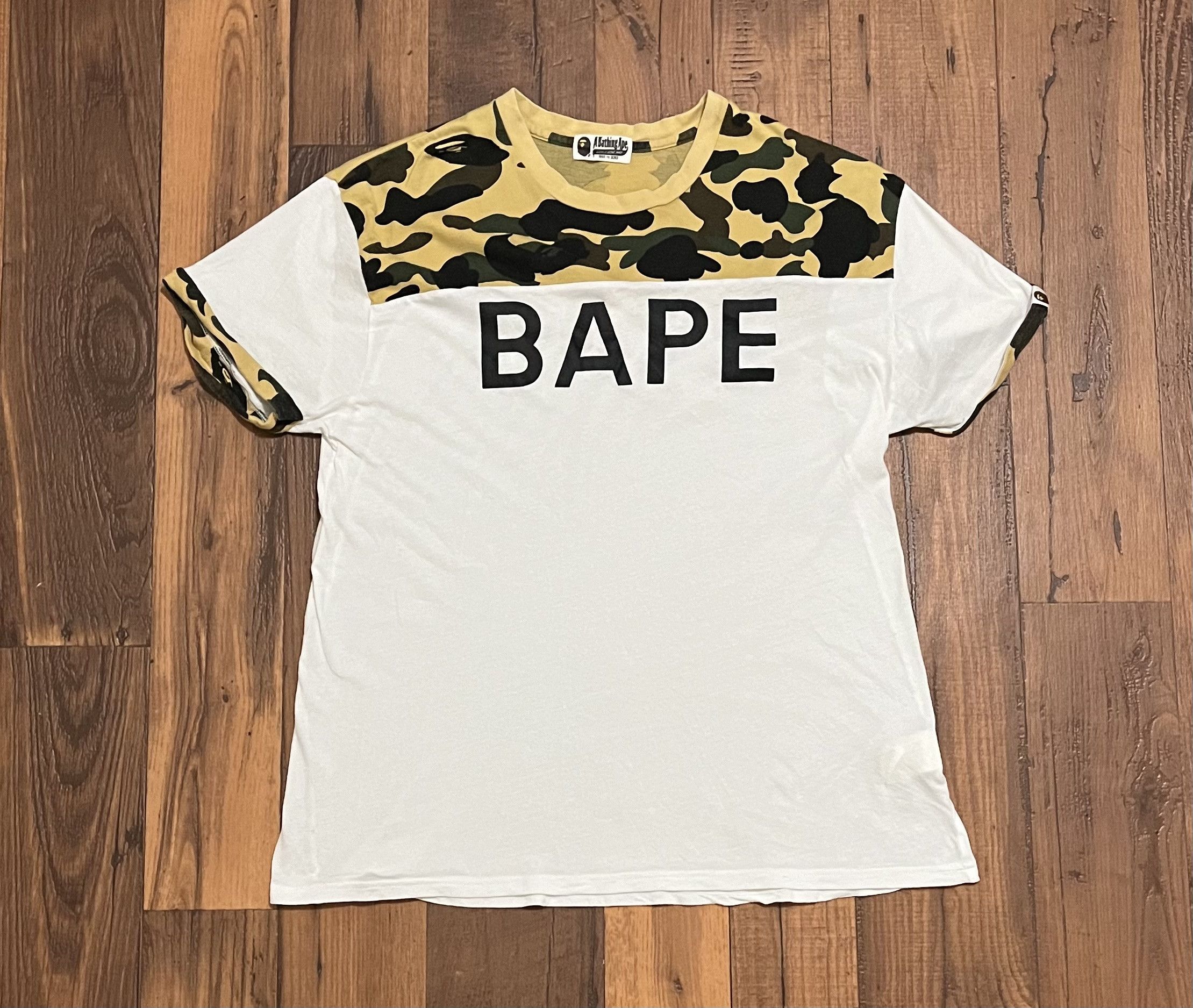 Bape Bape camo tee shirt Size M / US 6-8 / IT 42-44 - 1 Thumbnail