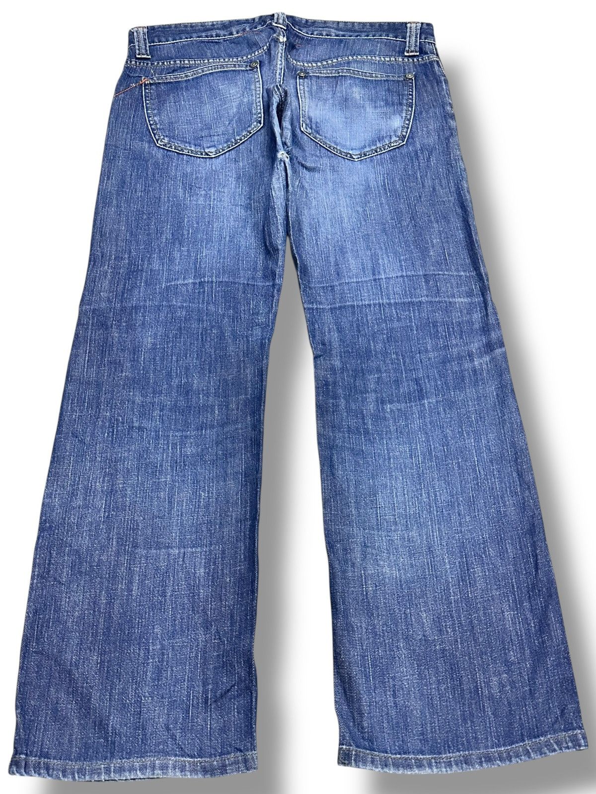 Japanese Brand Corsini Italia Jeans With Baggy Loose & Faded Wash Size US 36 / EU 52 - 2 Thumbnail