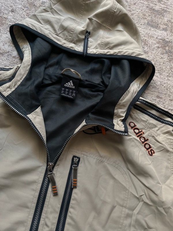 Adidas Adidas Track Jacket 2004 Made in Thailand Sz XL Windbreaker Size US XL / EU 56 / 4 - 4 Thumbnail