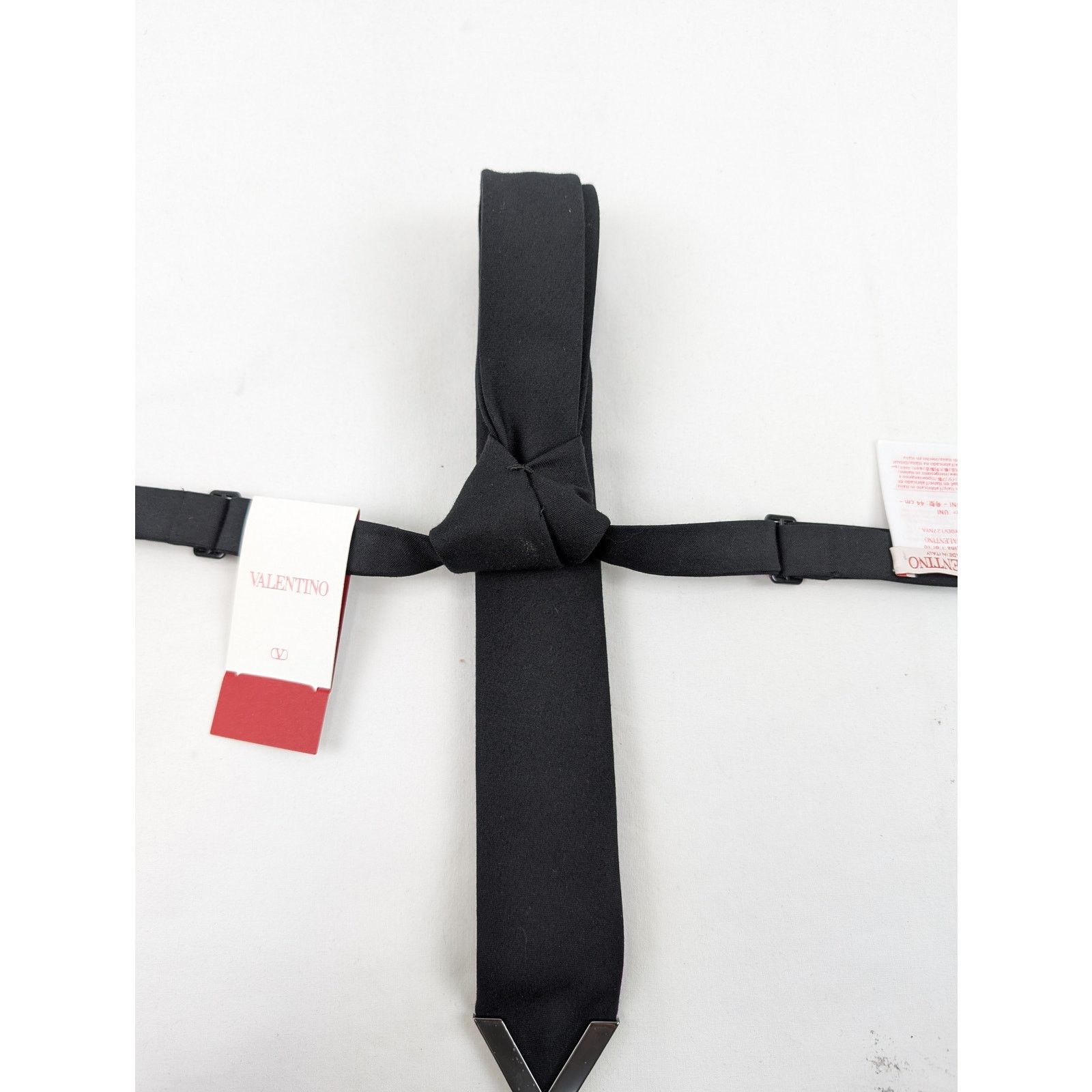 Valentino o1rshd1 Size: OS / Tie in Black Size ONE SIZE - 14 Thumbnail