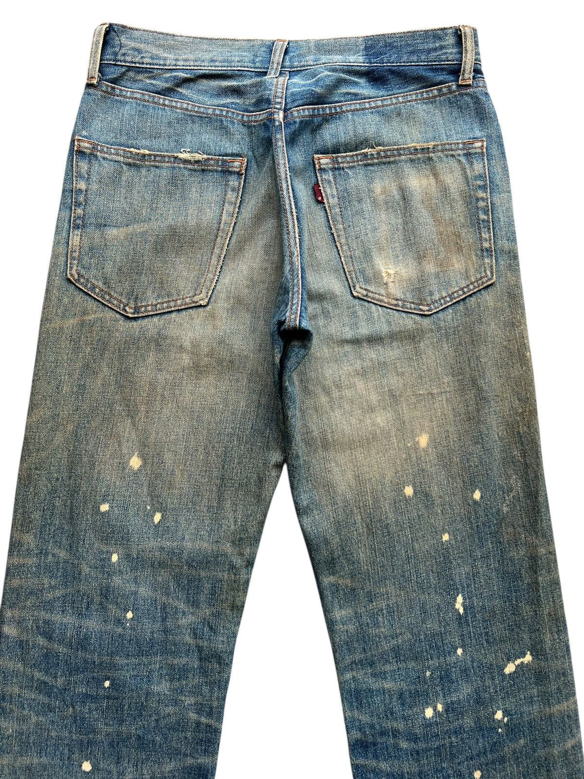 Mossimo Massimo Distressed Mudwash Distressed Denim Jeans 31x34 Size US 31 - 5 Thumbnail