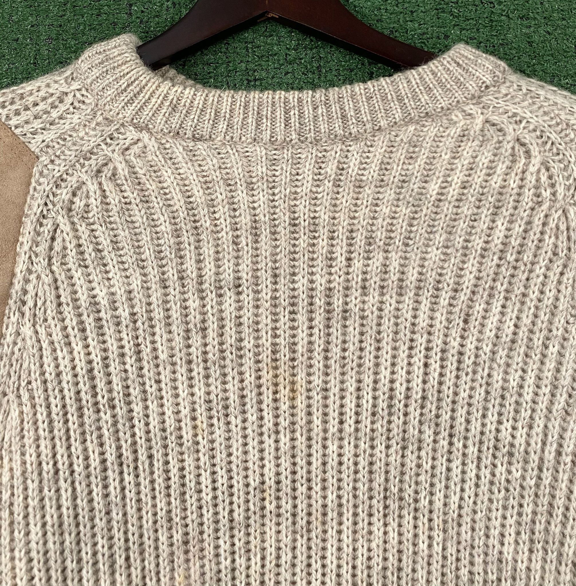 Cabelas 90’s Cabelas 100% Wool Suede Elbow Patches Sweater Men’s 2XL Size US XXL / EU 58 / 5 - 1 Thumbnail