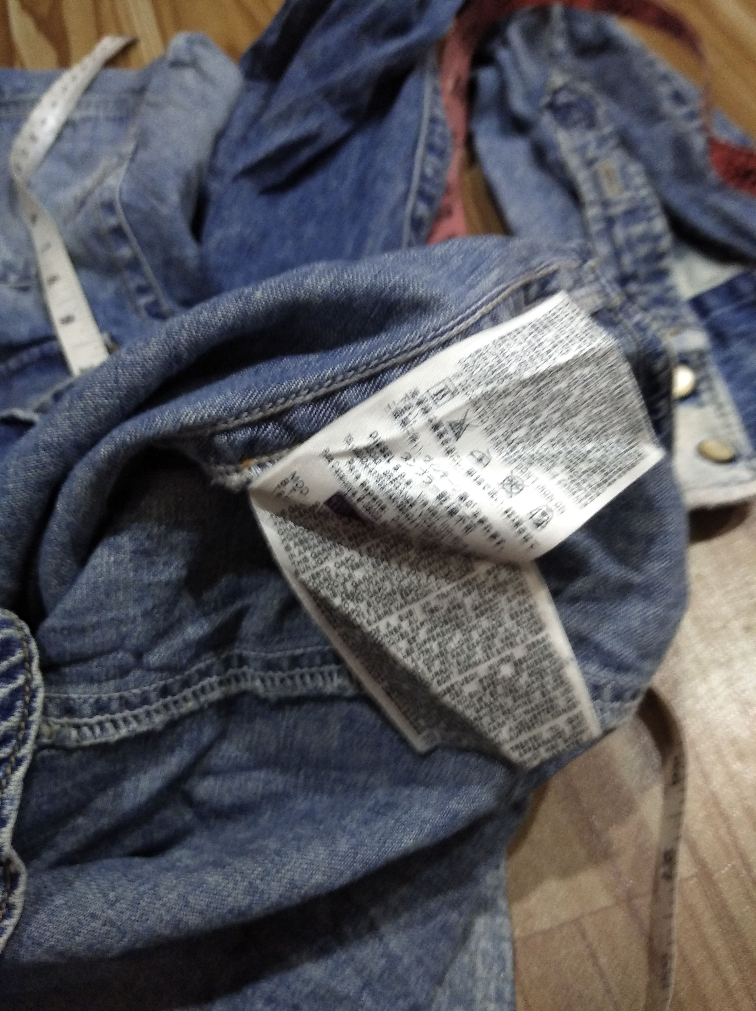 Diesel × Vintage Diesel denim shirt distressed Size US S / EU 44-46 / 1 - 10 Thumbnail