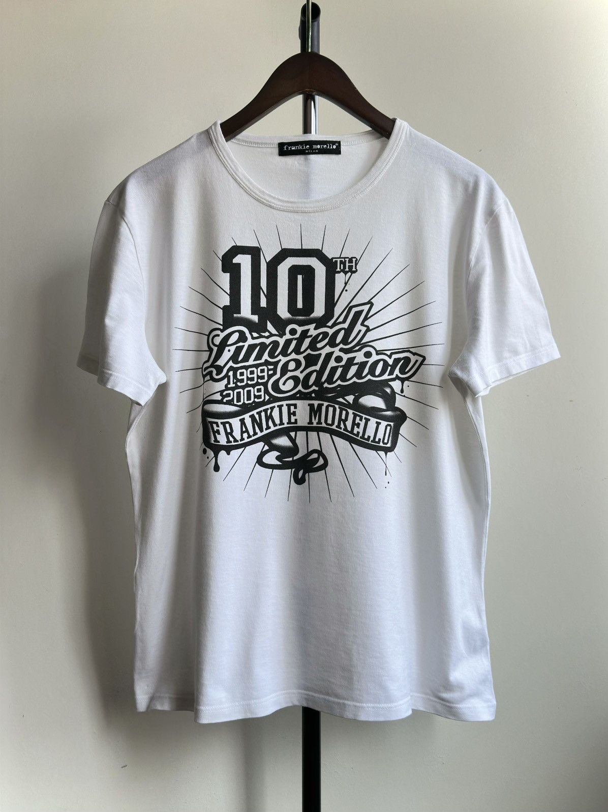 Frankie Morello × Vintage VINTAGE FRANKIE MORELLO LIMITED EDITION 10TH TEE Size US L / EU 52-54 / 3 - 1 Thumbnail