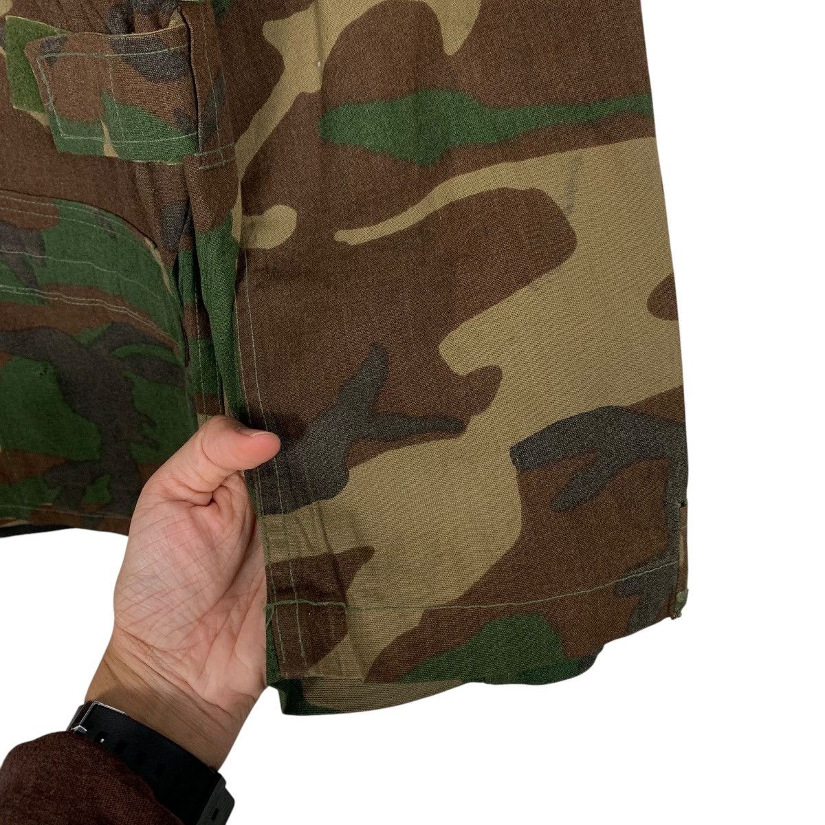 Vintage Vintage US Military Combat Camouflage Jacket Size US L / EU 52-54 / 3 - 13 Thumbnail