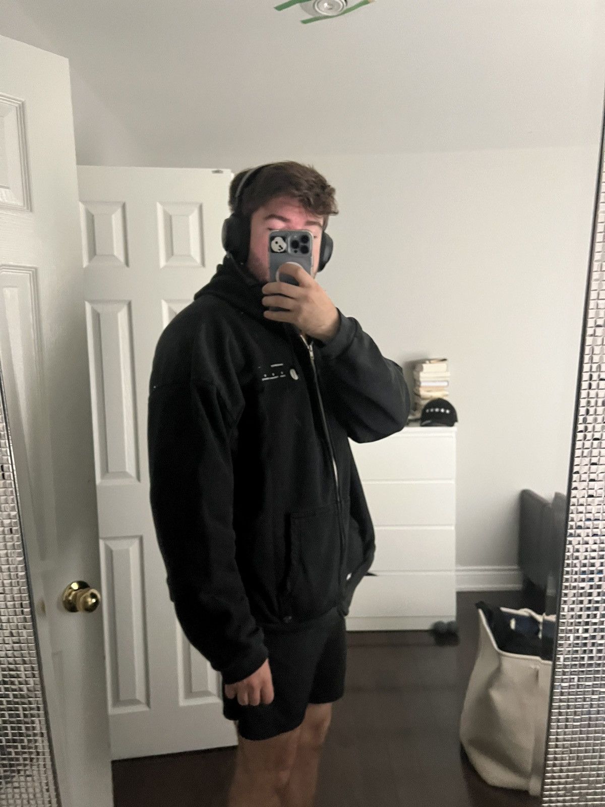 Gleb Kostin Solutions Gleb Kostin, IHF, “anon” double front zip up hoodie Size US XL / EU 56 / 4 - 18 Thumbnail