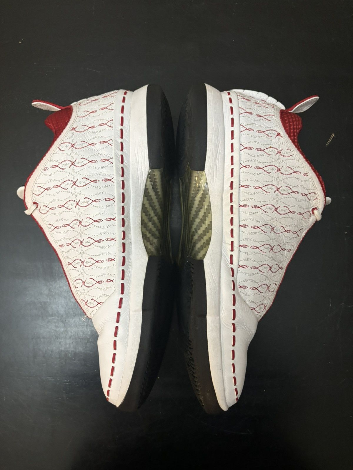 Jordan Brand Nike Jordan 23 Low White Varsity Red Size US 13 / EU 46 - 3 Thumbnail