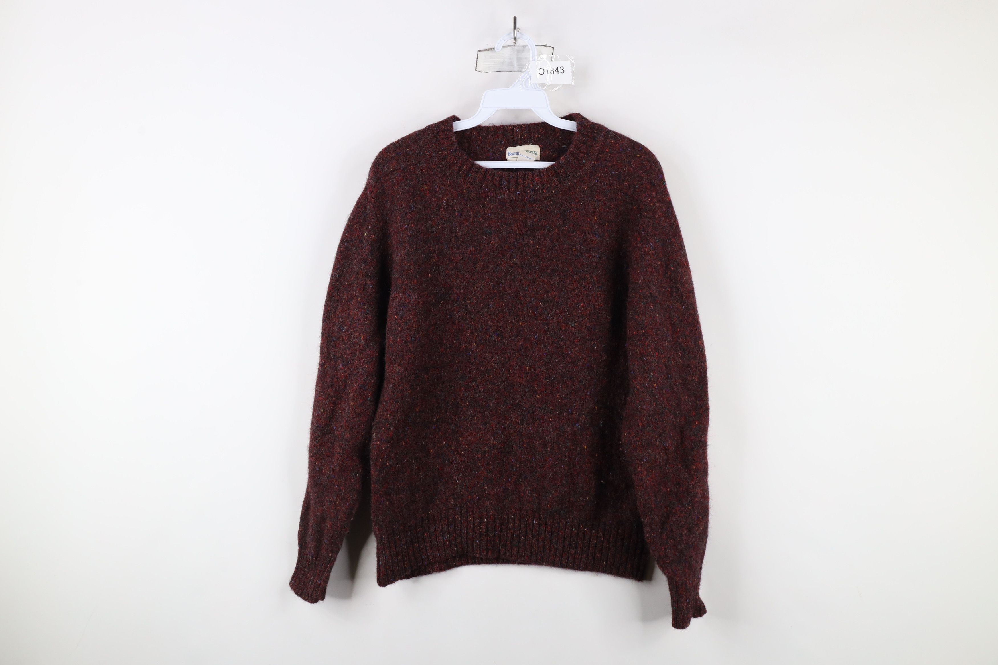 Vintage Vintage 90s Streetwear Wool Blend Knit Rainbow Fleck Sweater Size M / US 6-8 / IT 42-44 - 1 Thumbnail