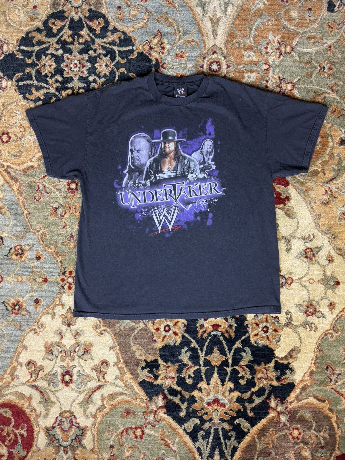 Vintage × WWE Vintage WWE Undertaker 2007 T-Shirt Size US XL / EU 56 / 4 - 1 Thumbnail