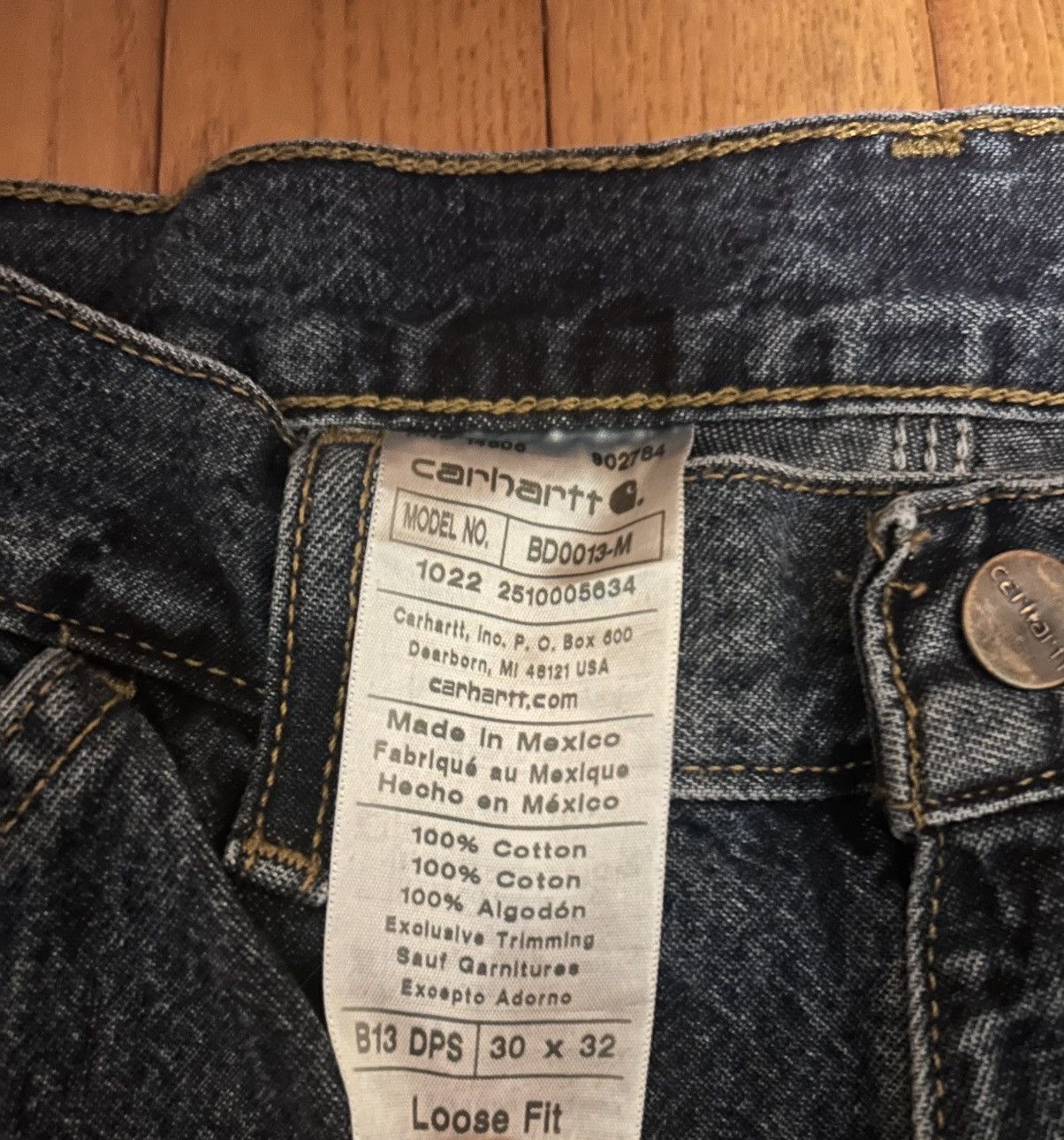 Carhartt Carhartt carpenter work pants Size US 30 / EU 46 - 2 Thumbnail