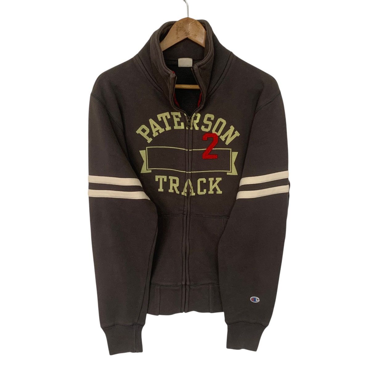 Vintage Champion Paterson Sweater Sweatshirt Medium