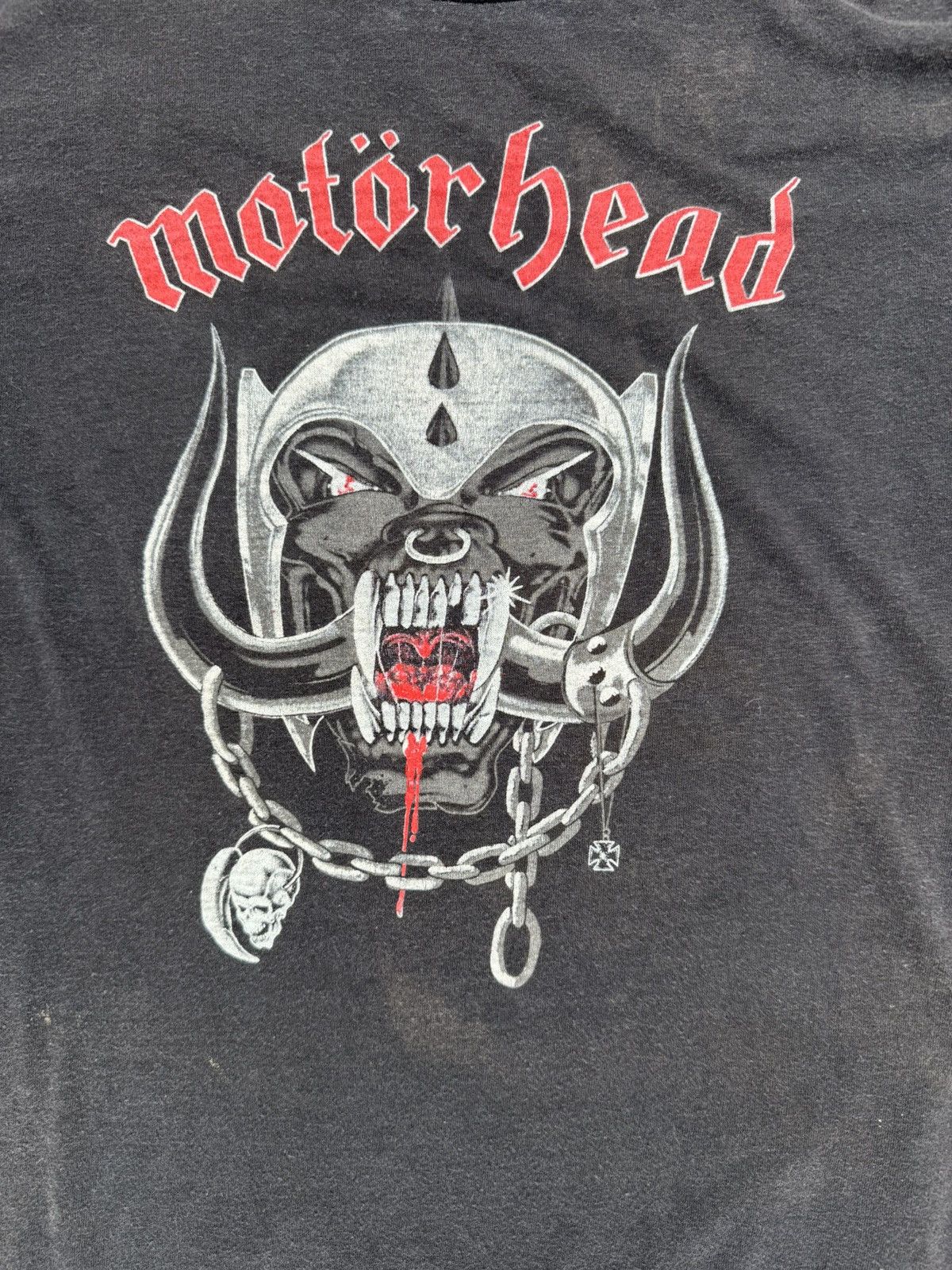 Band Tees Vintage 80s Motorhead T Shirt Size US L / EU 52-54 / 3 - 2 Thumbnail