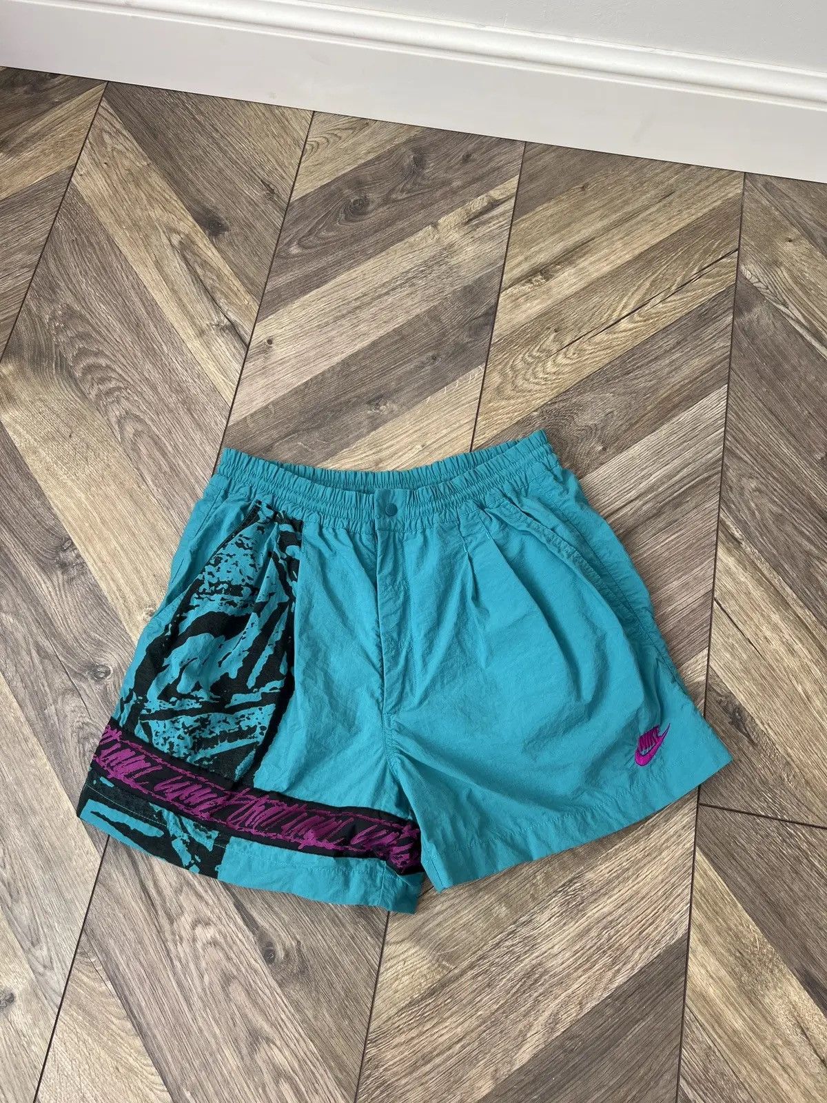 Nike × Vintage Vintage 90's Nike Challenge Court Andre Agassi Shorts Tennis Size US 28 / EU 44 - 4 Thumbnail